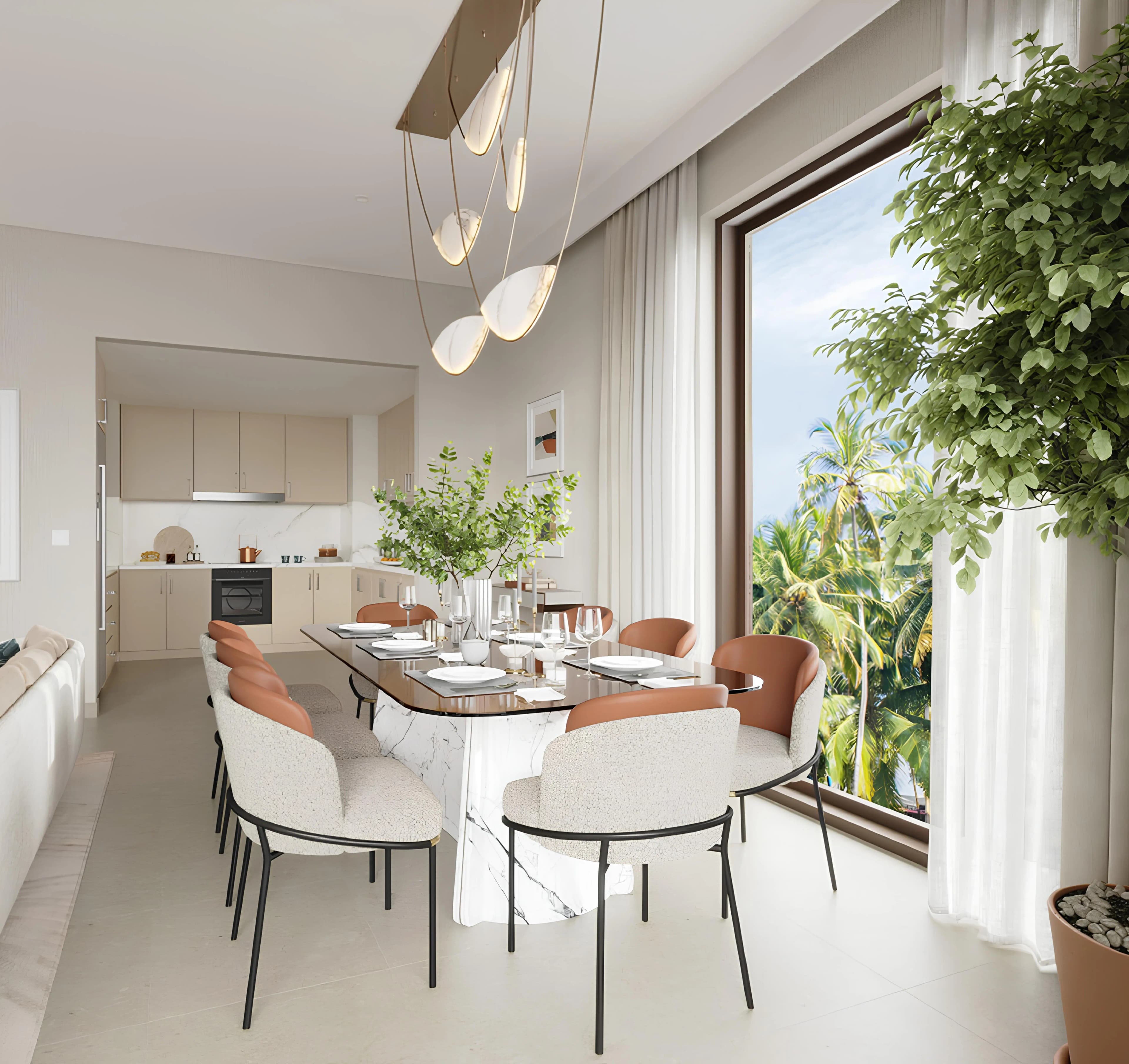 Creek Beach Savanna - Kitchen Interior | Emaar Properties