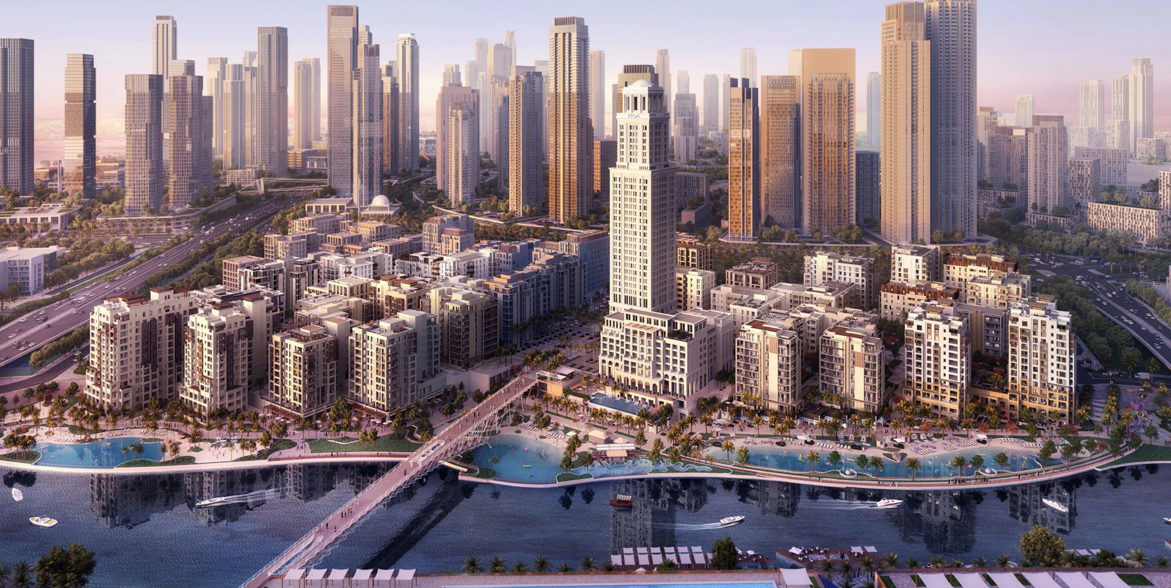 Creek Beach Savanna - Panoramic View | Emaar Properties