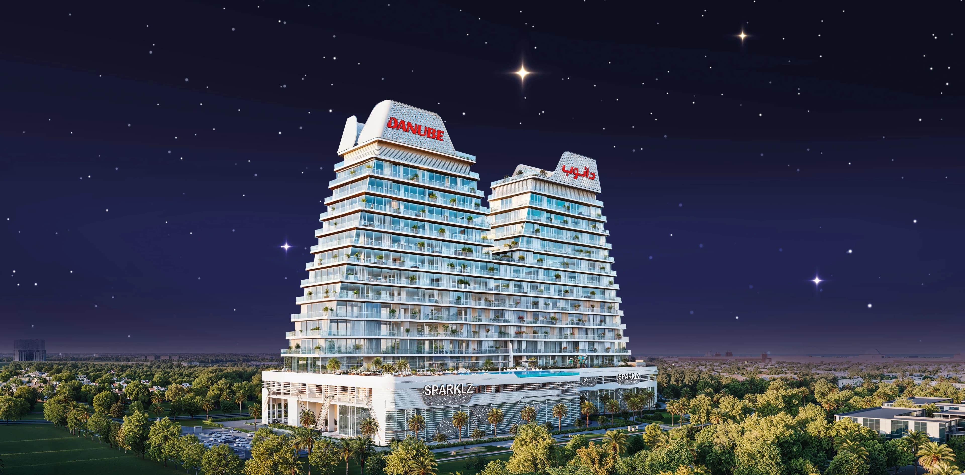 Sparklz - Exterior Facade | Danube Properties
