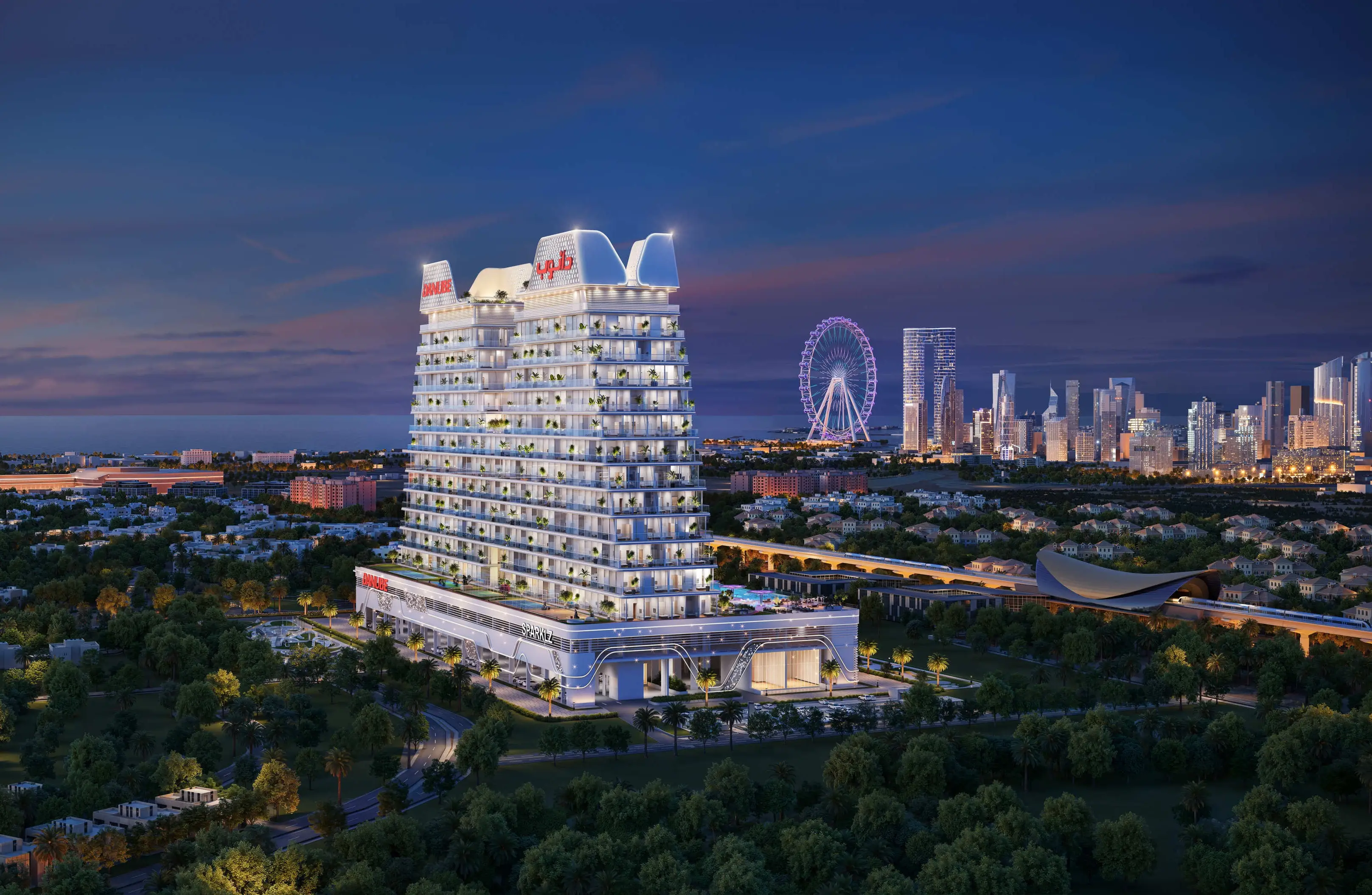 Sparklz - Exterior Facade | Danube Properties