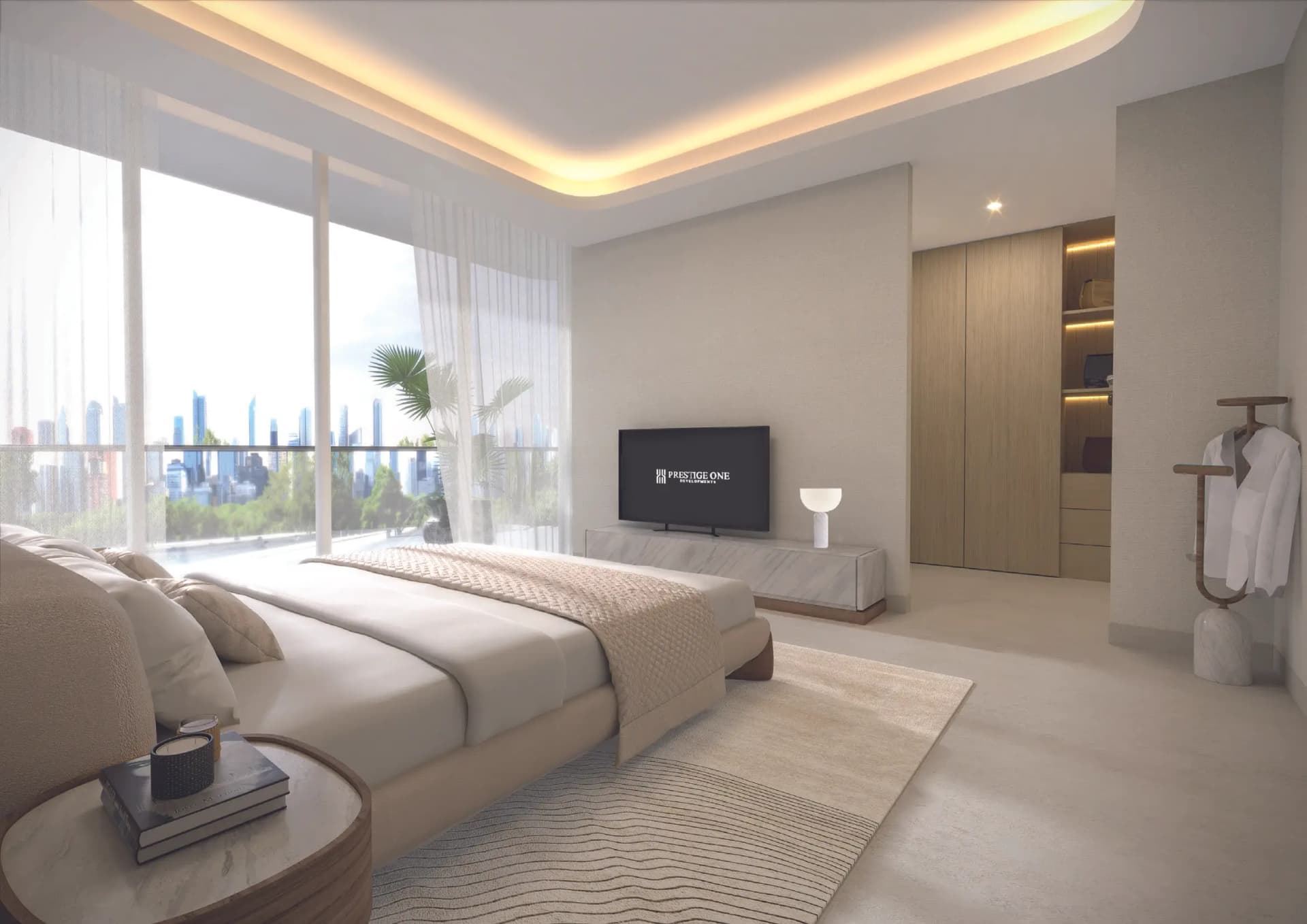 Luxury Canal - Bedroom Interior | Prestige One