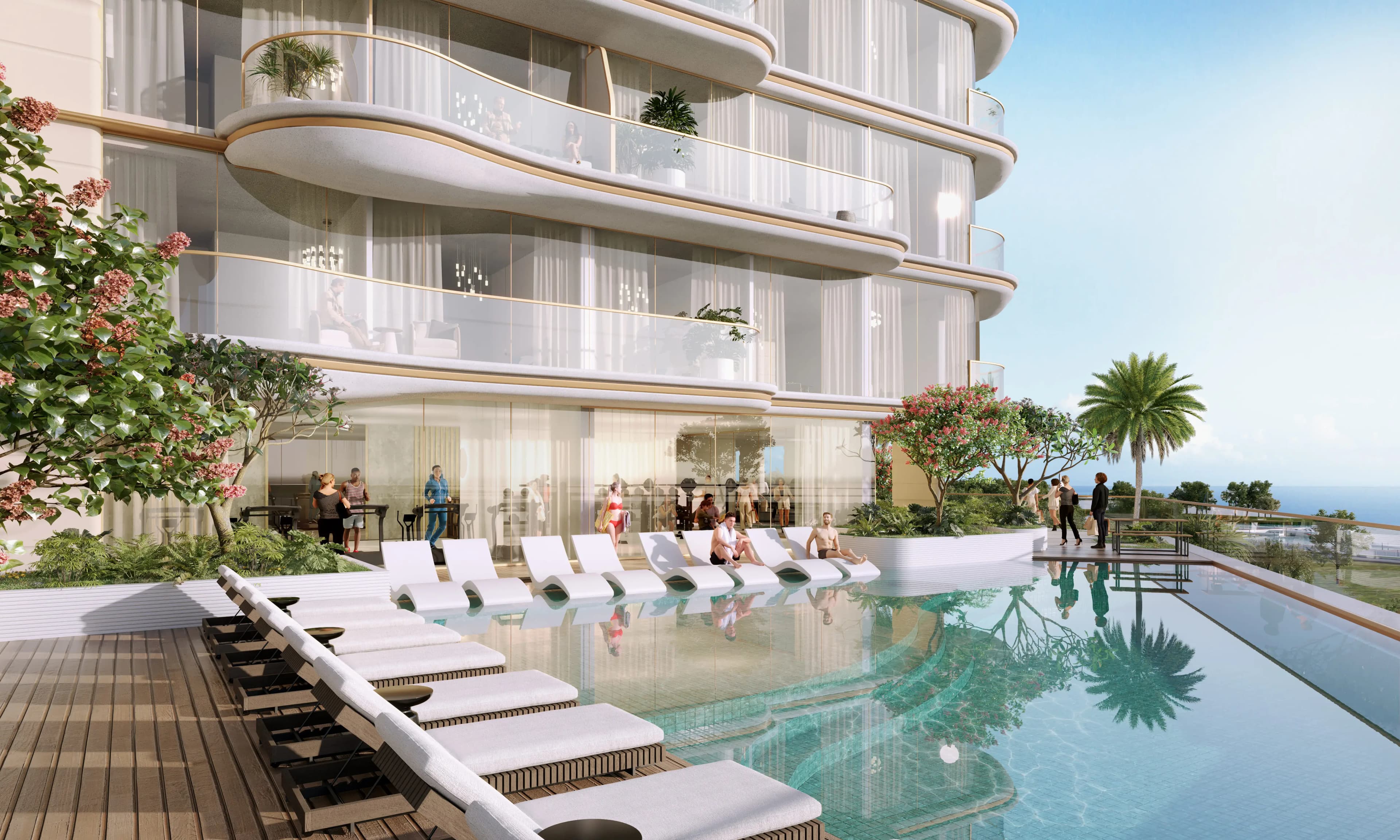 Beach Walk Residence 4 - Amenities | Imtiaz Developments