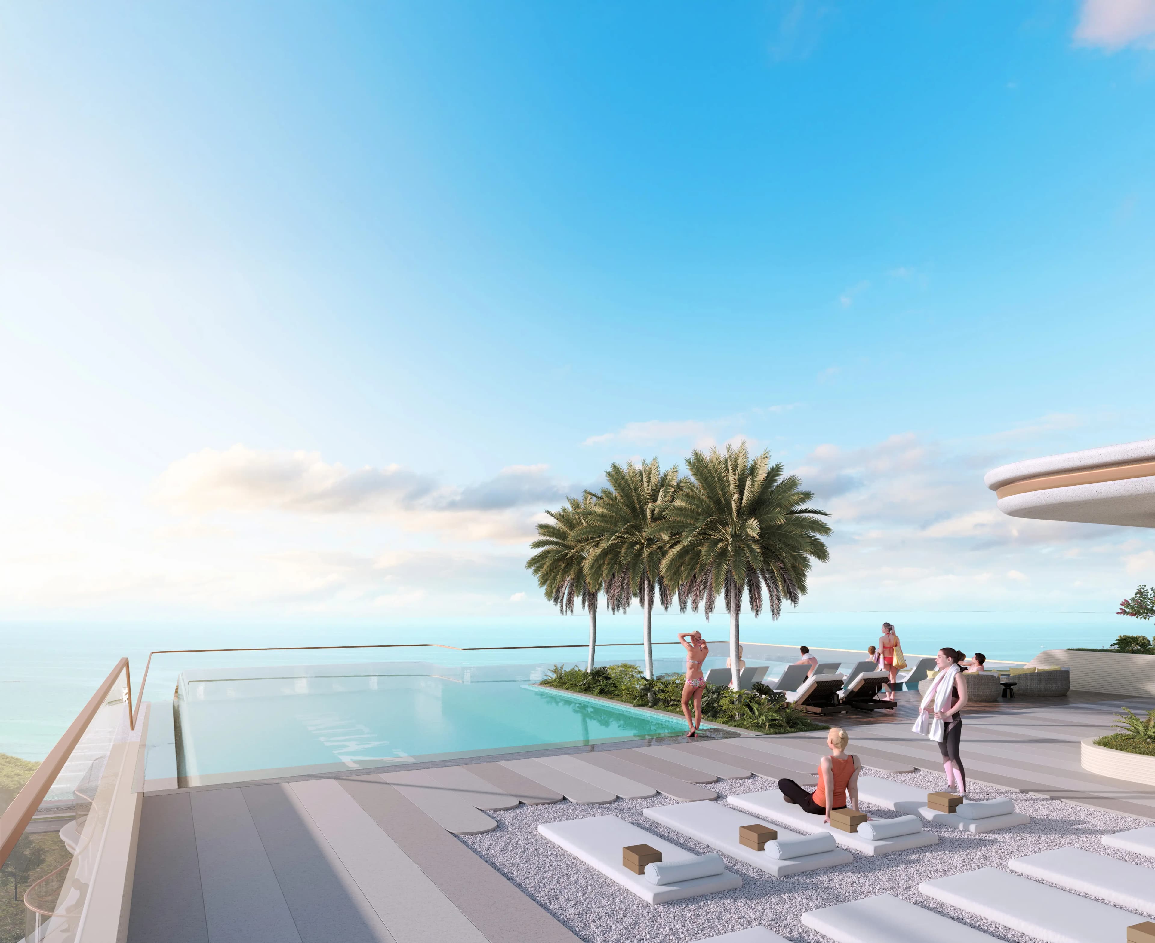 Beach Walk Residence 4 - Amenities | Imtiaz Developments