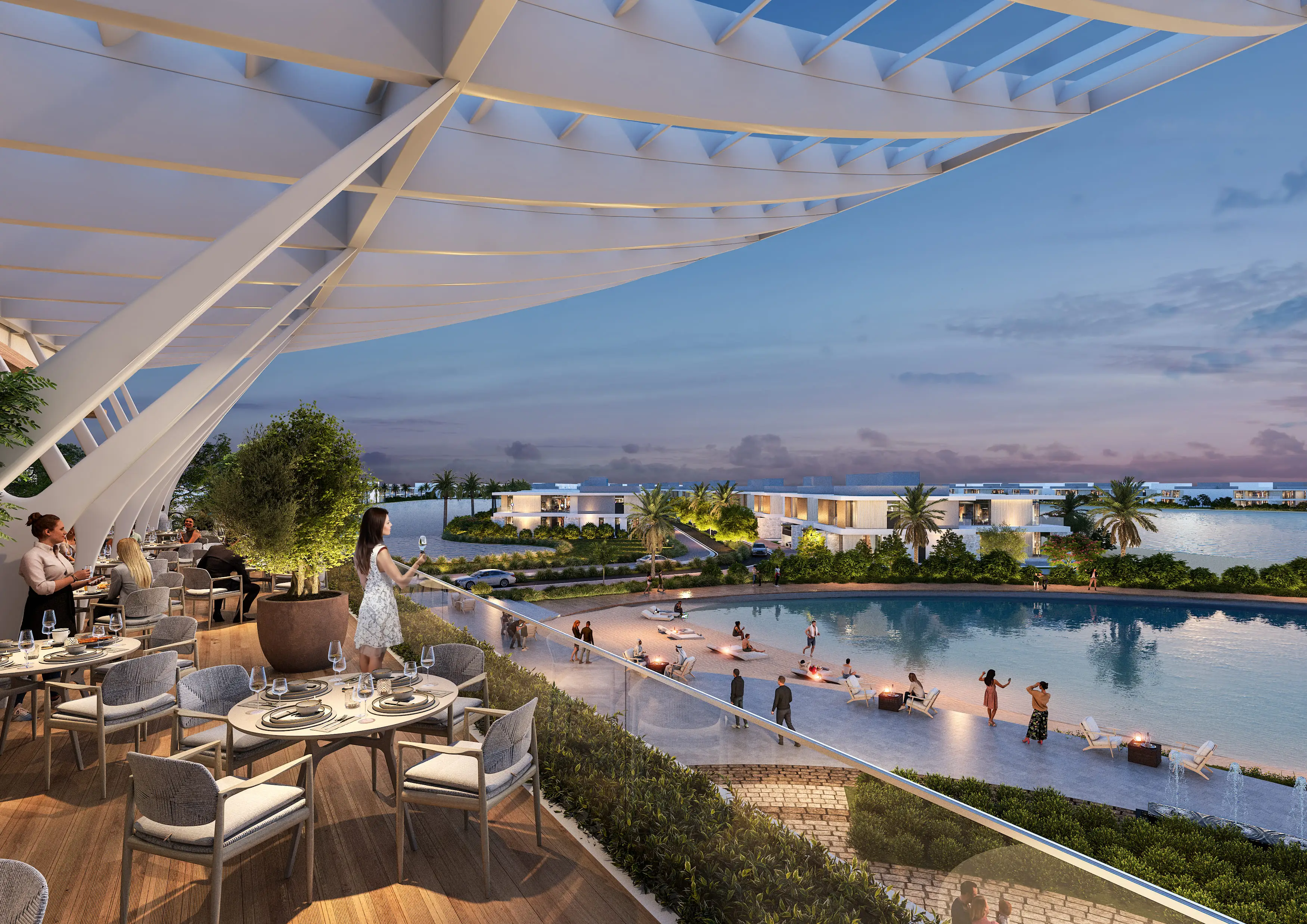 Yachtside Marina Residences - Balcony View | Sobha Realty