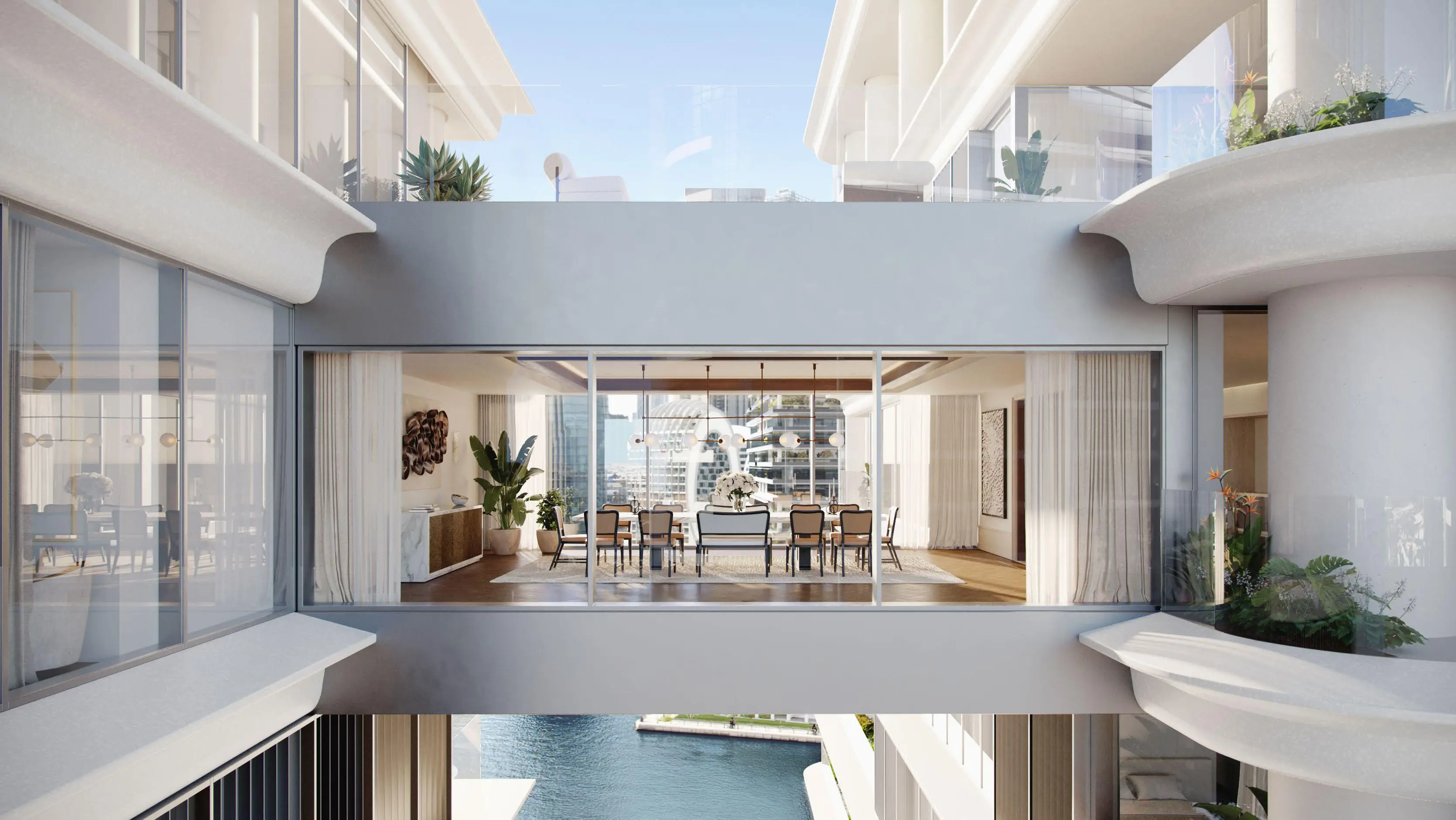 Vela Viento - Living Room Interior | Omniyat Properties