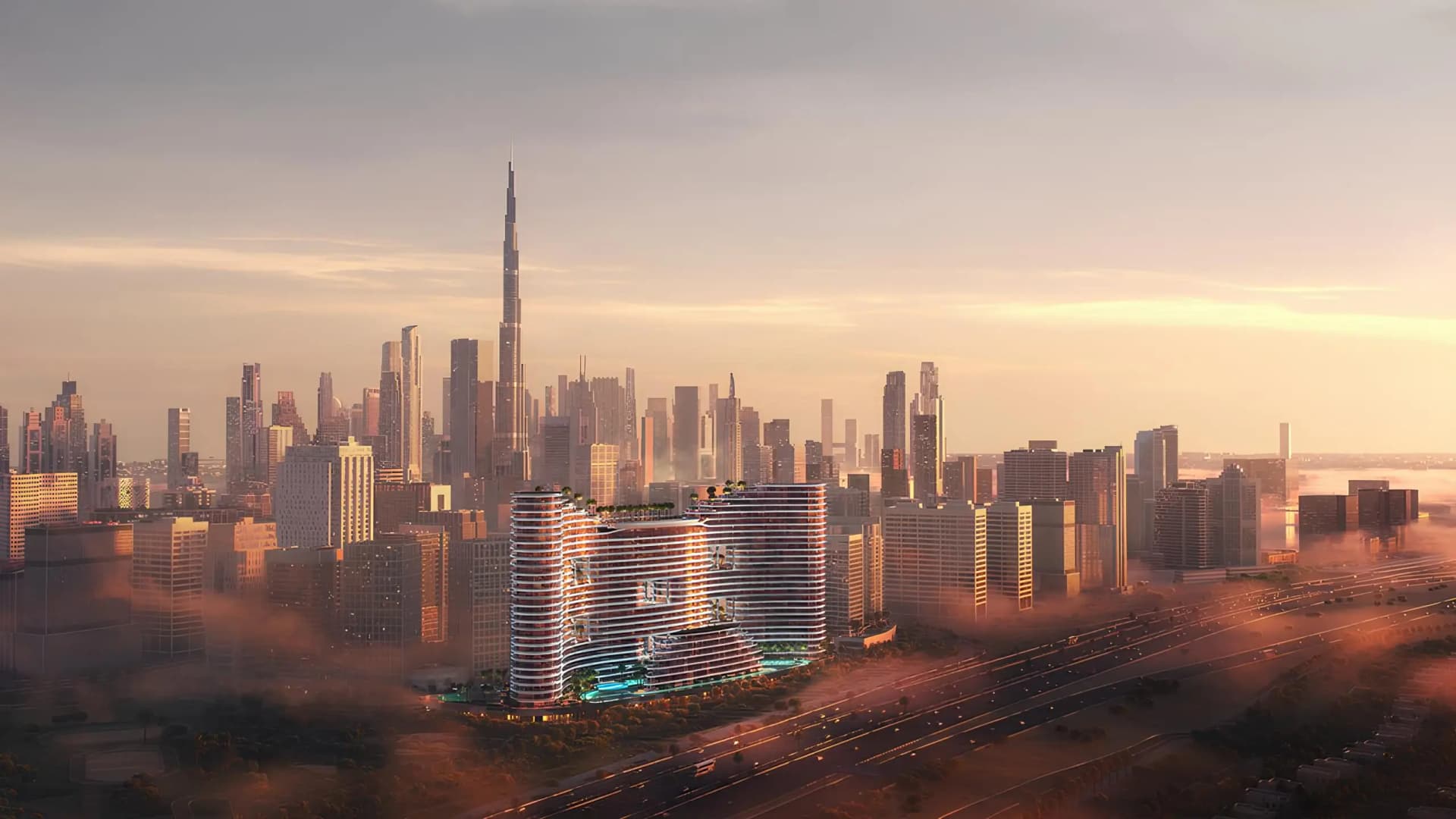 Binghatti Aquarise - Panoramic View | Binghatti Developers