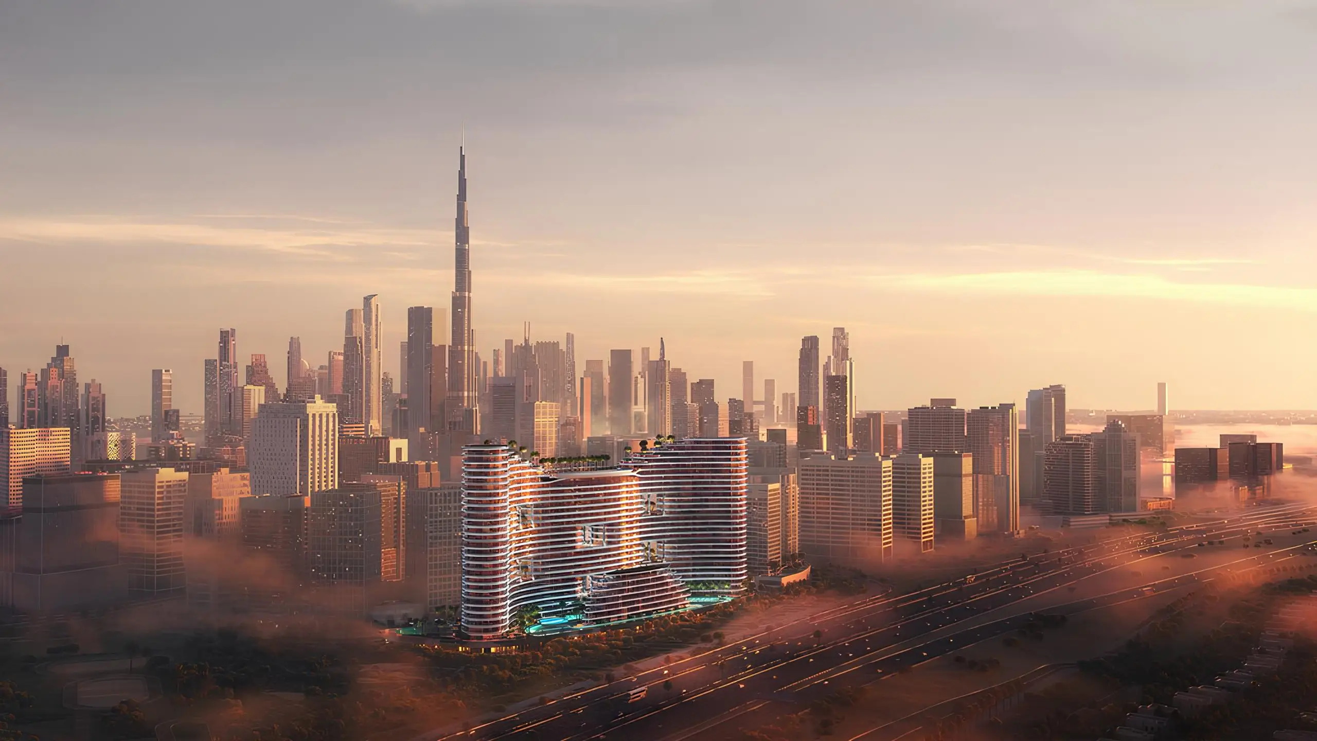 Binghatti Aquarise - Panoramic View | Binghatti Developers