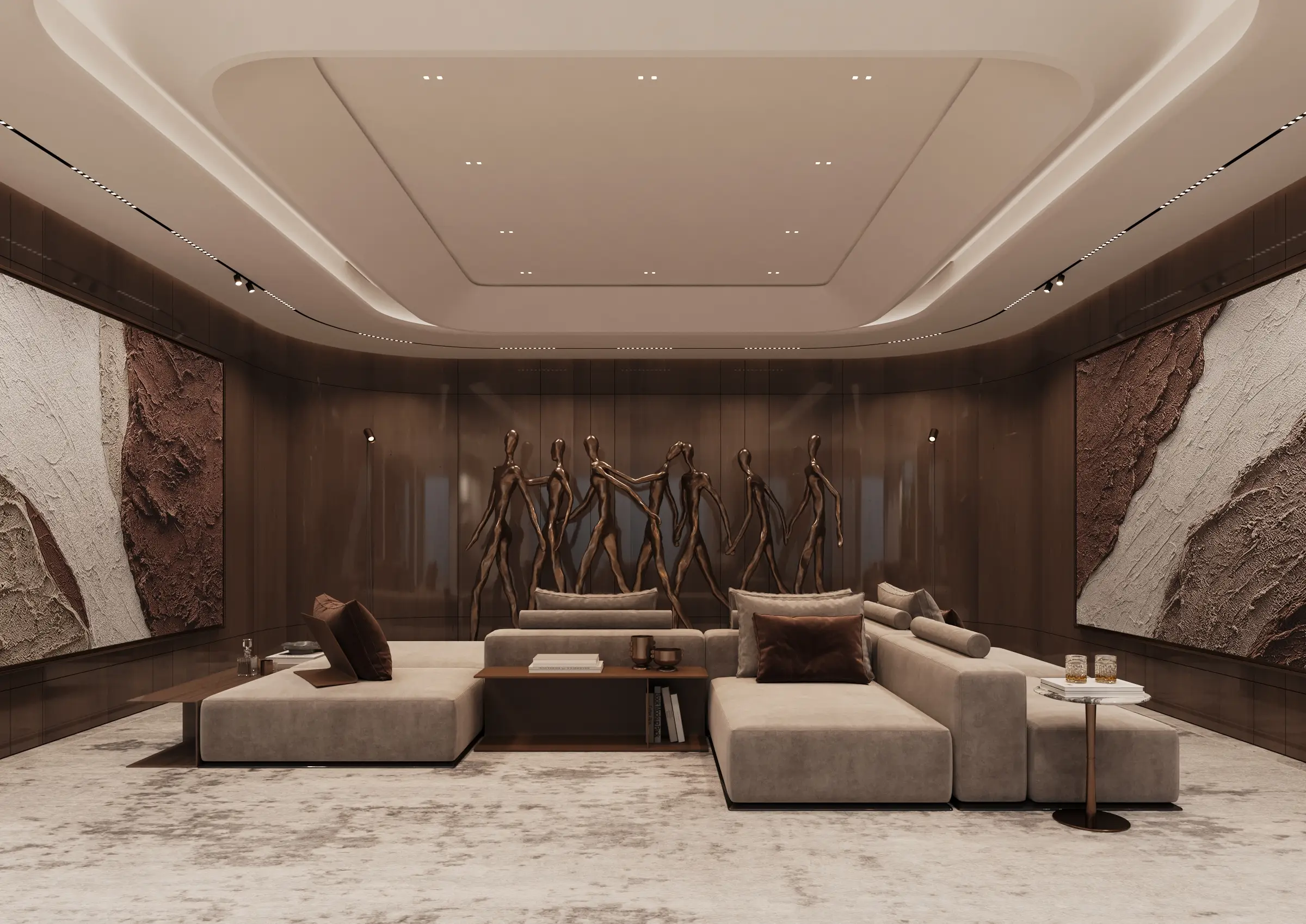 Orla Dorchester Collection - Living Room Interior | Omniyat Properties