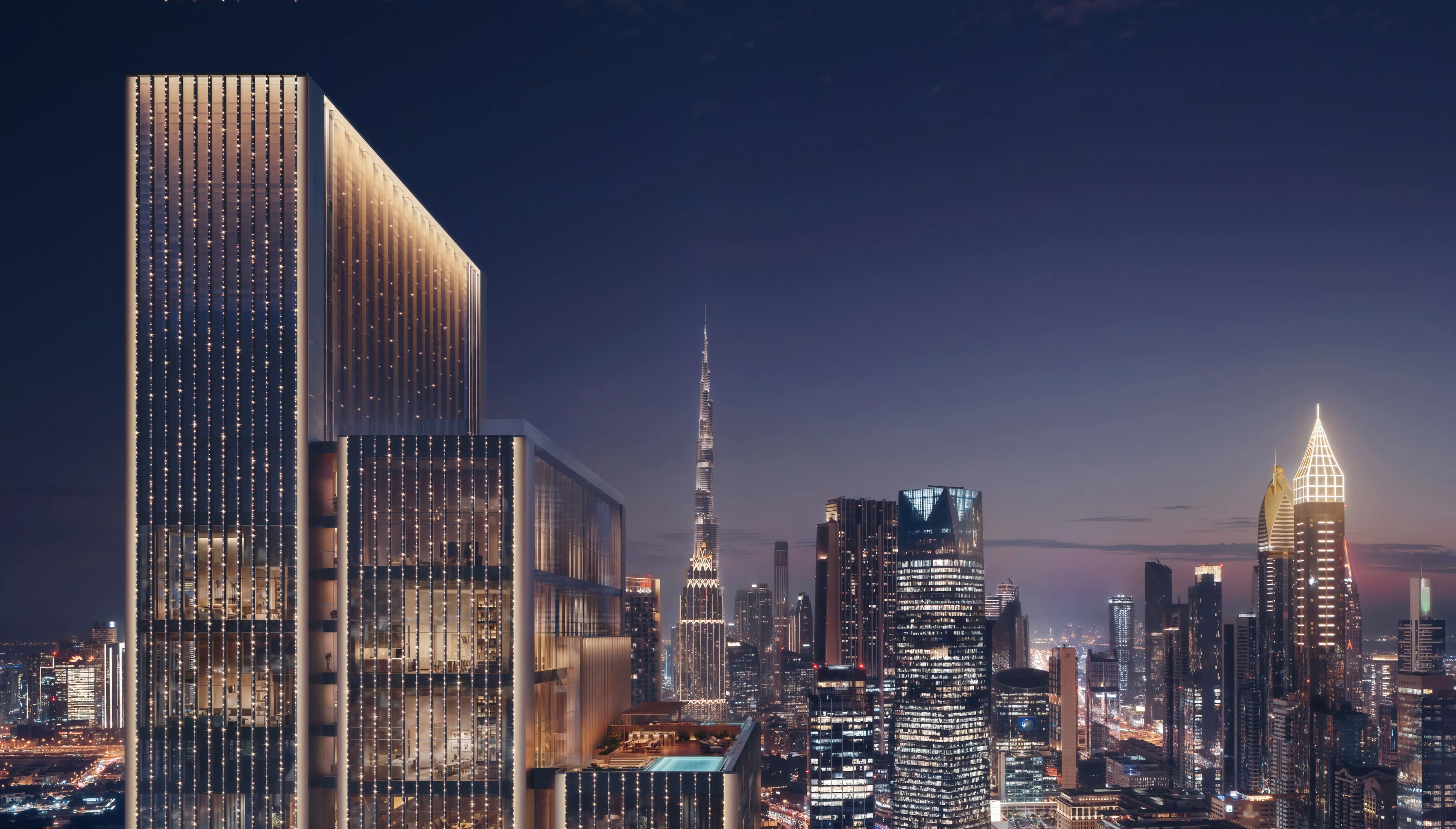 Jumeirah Residences Emirates Towers - Tower A - Panoramic View | Meraas Developer