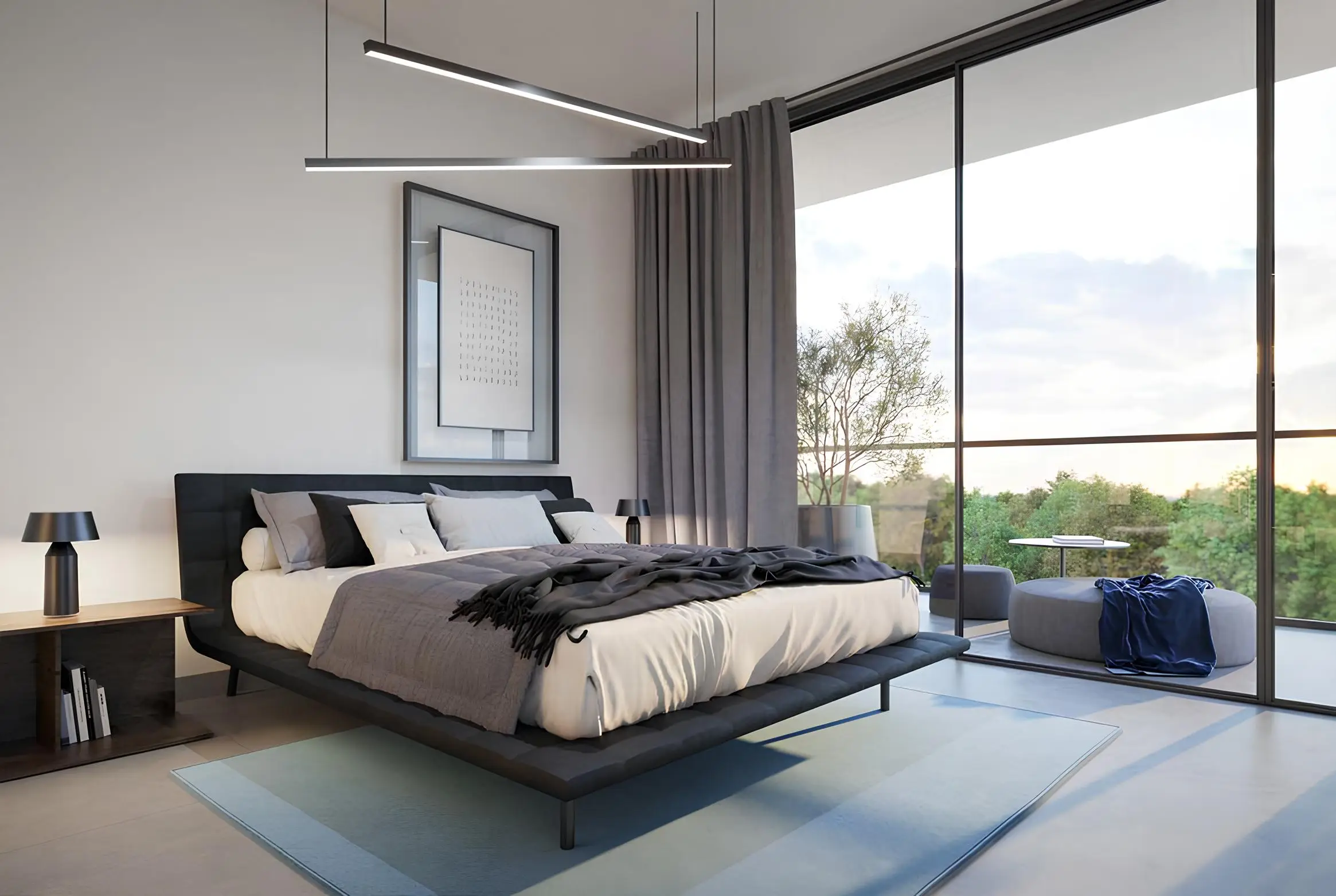 Safa Parkview - Bedroom Interior | Arada Properties