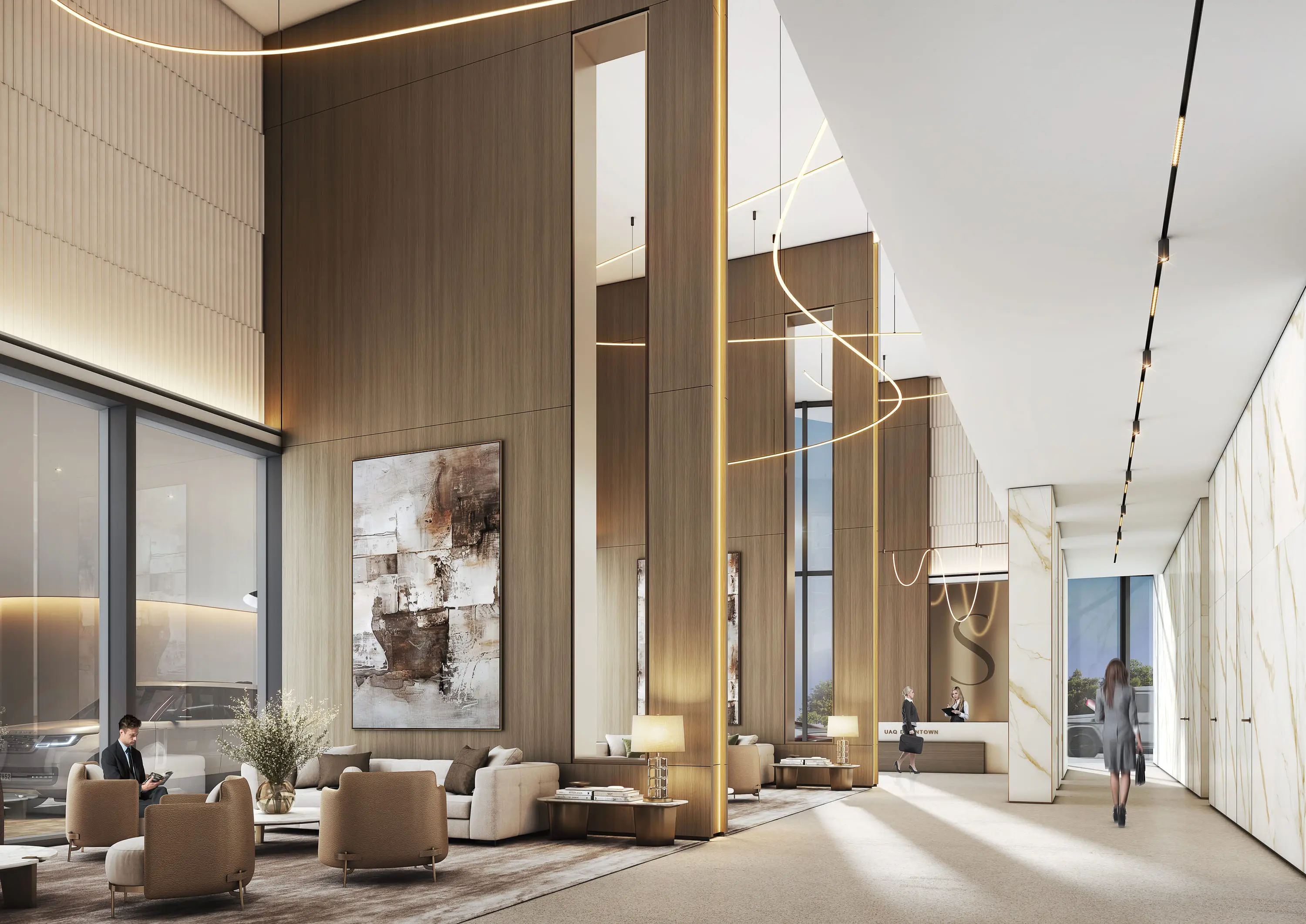 Aquamont - Lobby Interior | Sobha Realty