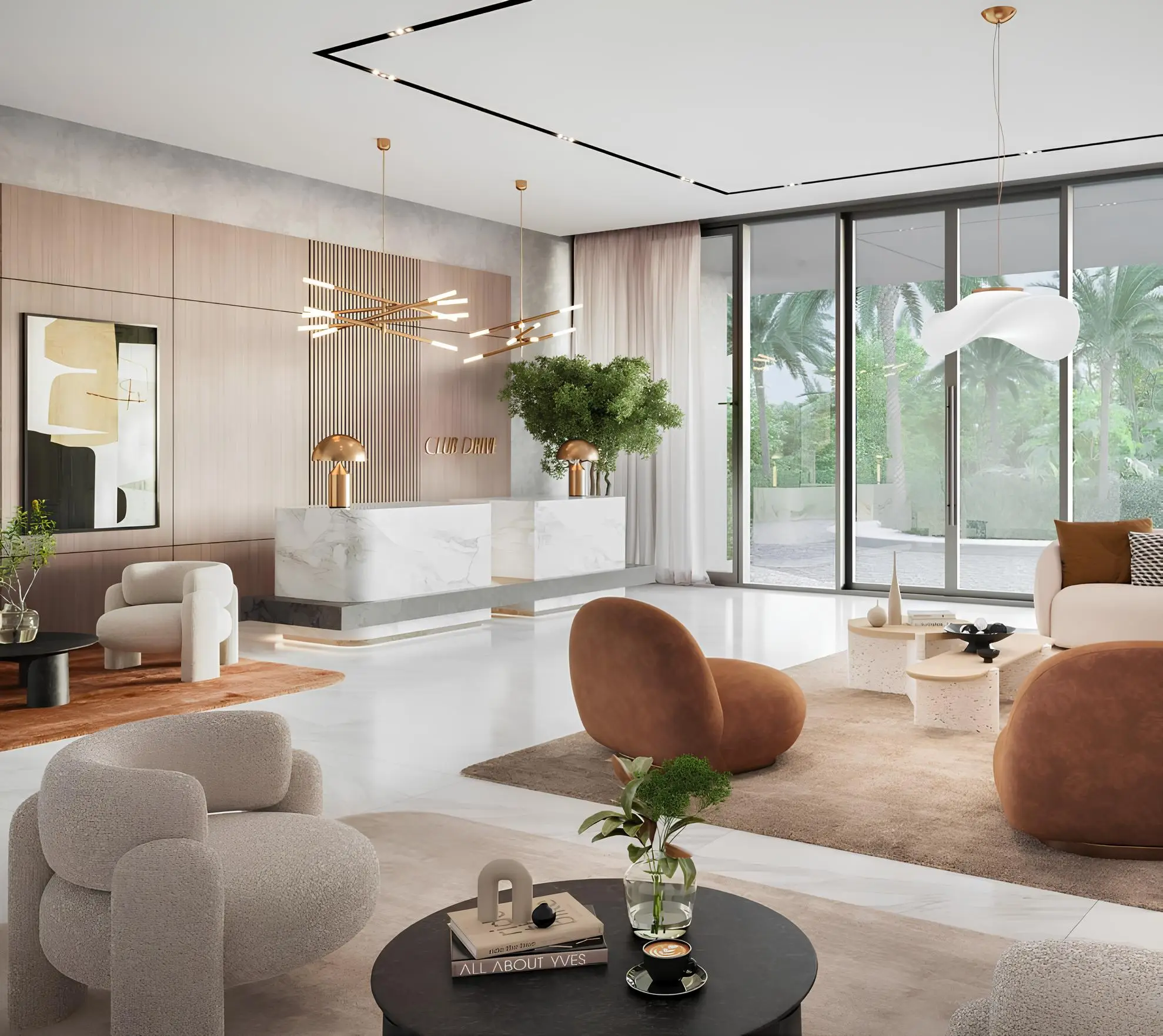 Club Drive - Lobby Interior | Emaar Properties