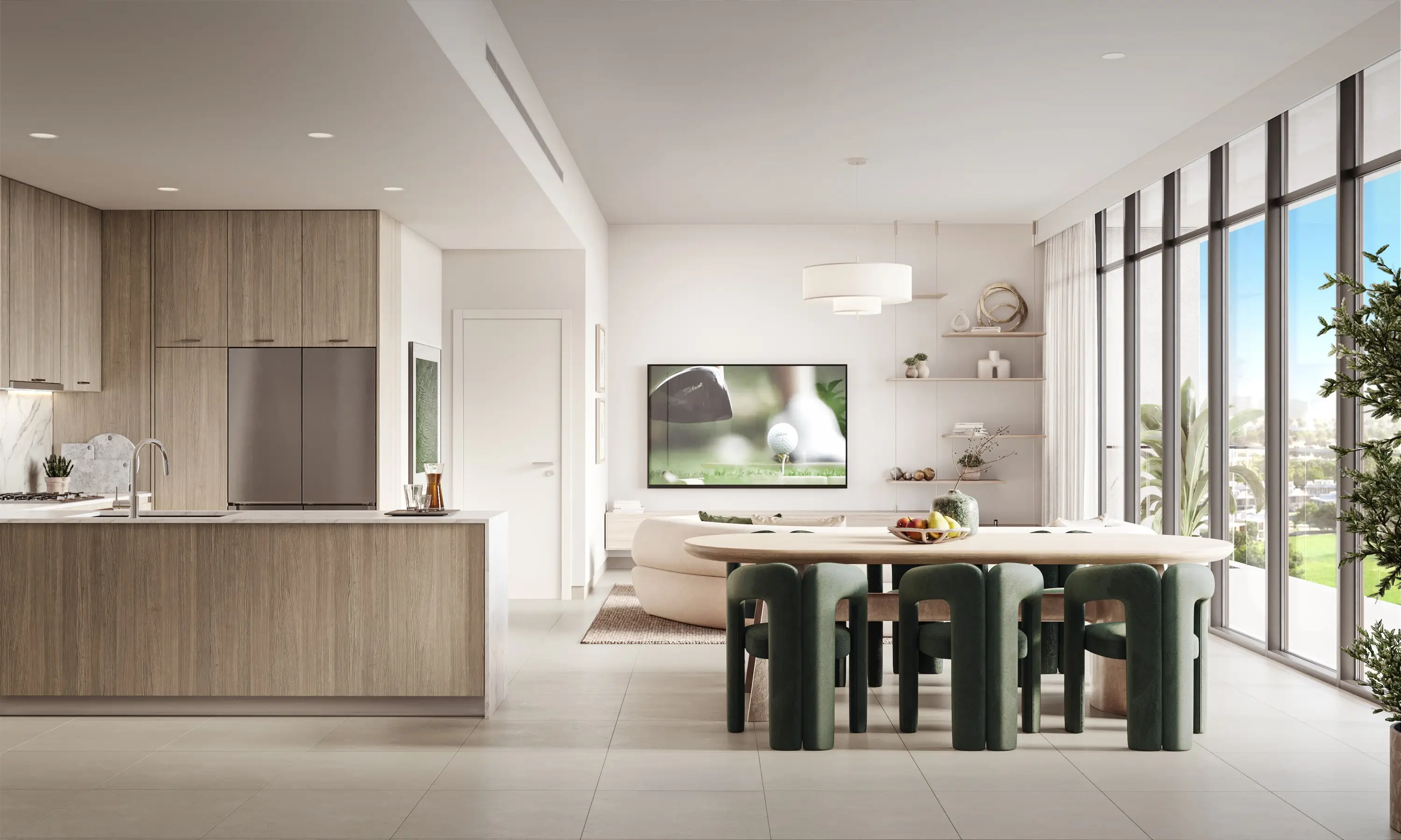 Golf Grand - Kitchen Interior | Emaar Properties
