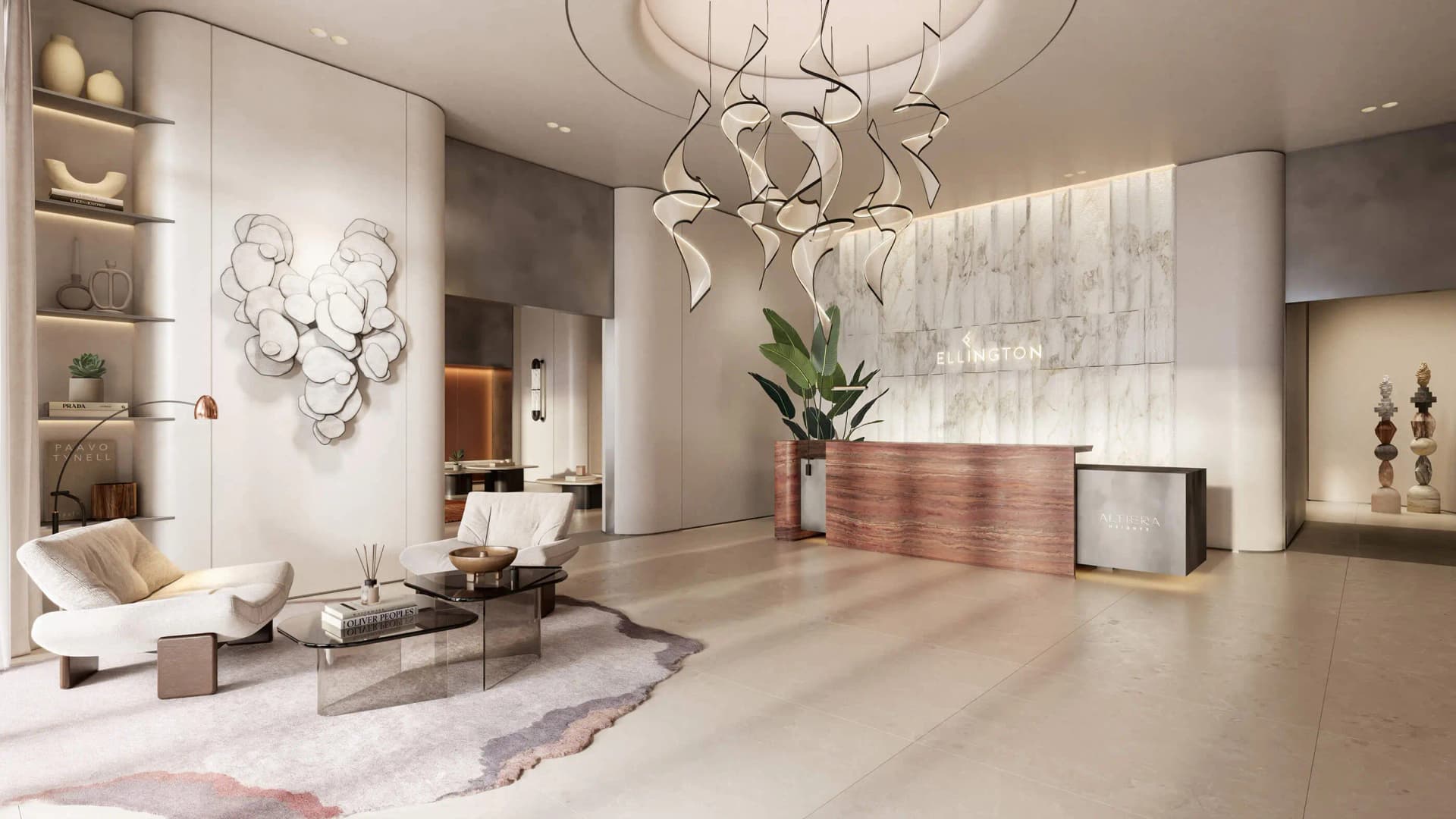 Eltiera Heights - Lobby Interior | Ellington Properties