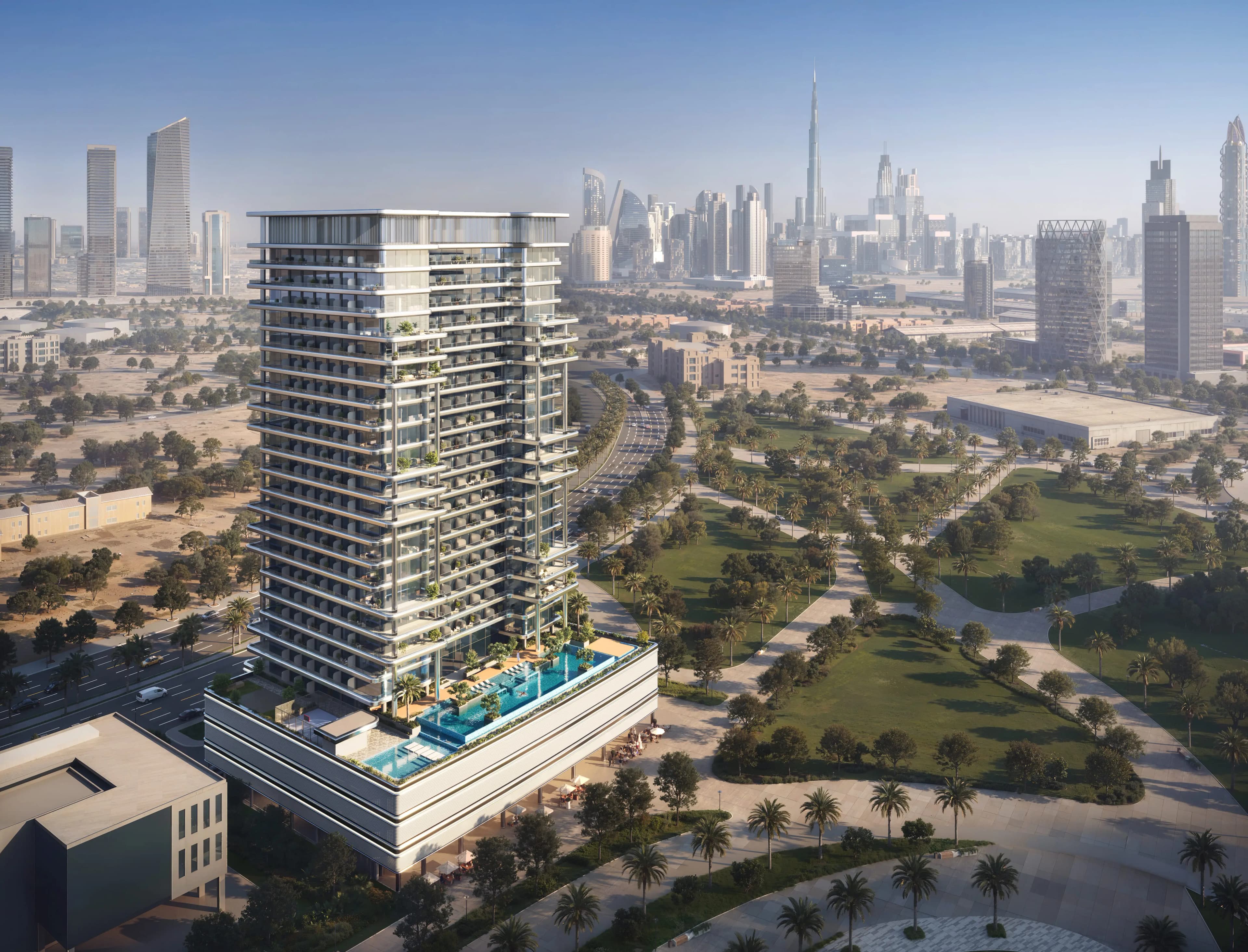 Binghatti Hillside - Exterior Facade | Binghatti Developers