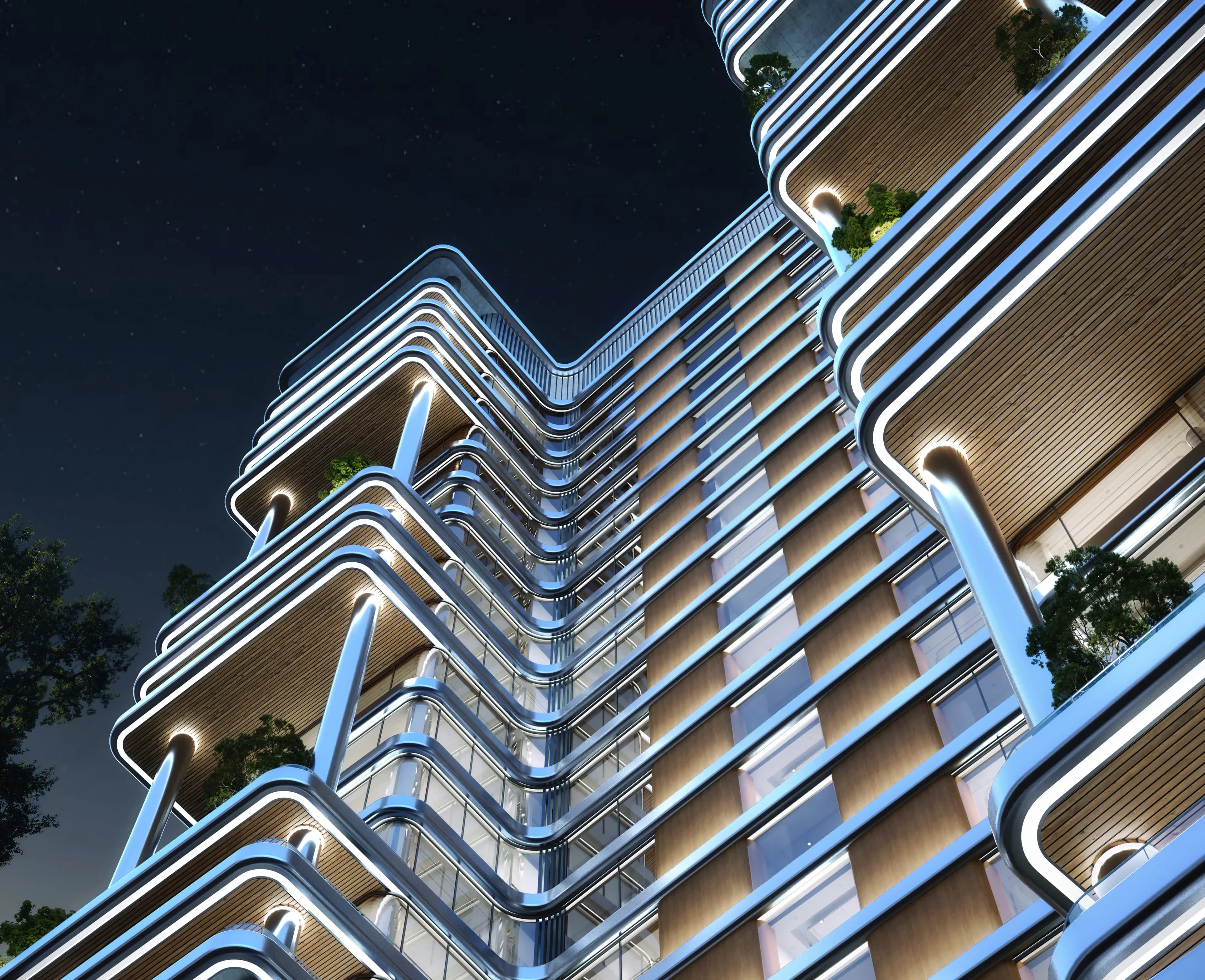 Binghatti Hillside - Exterior Facade | Binghatti Developers