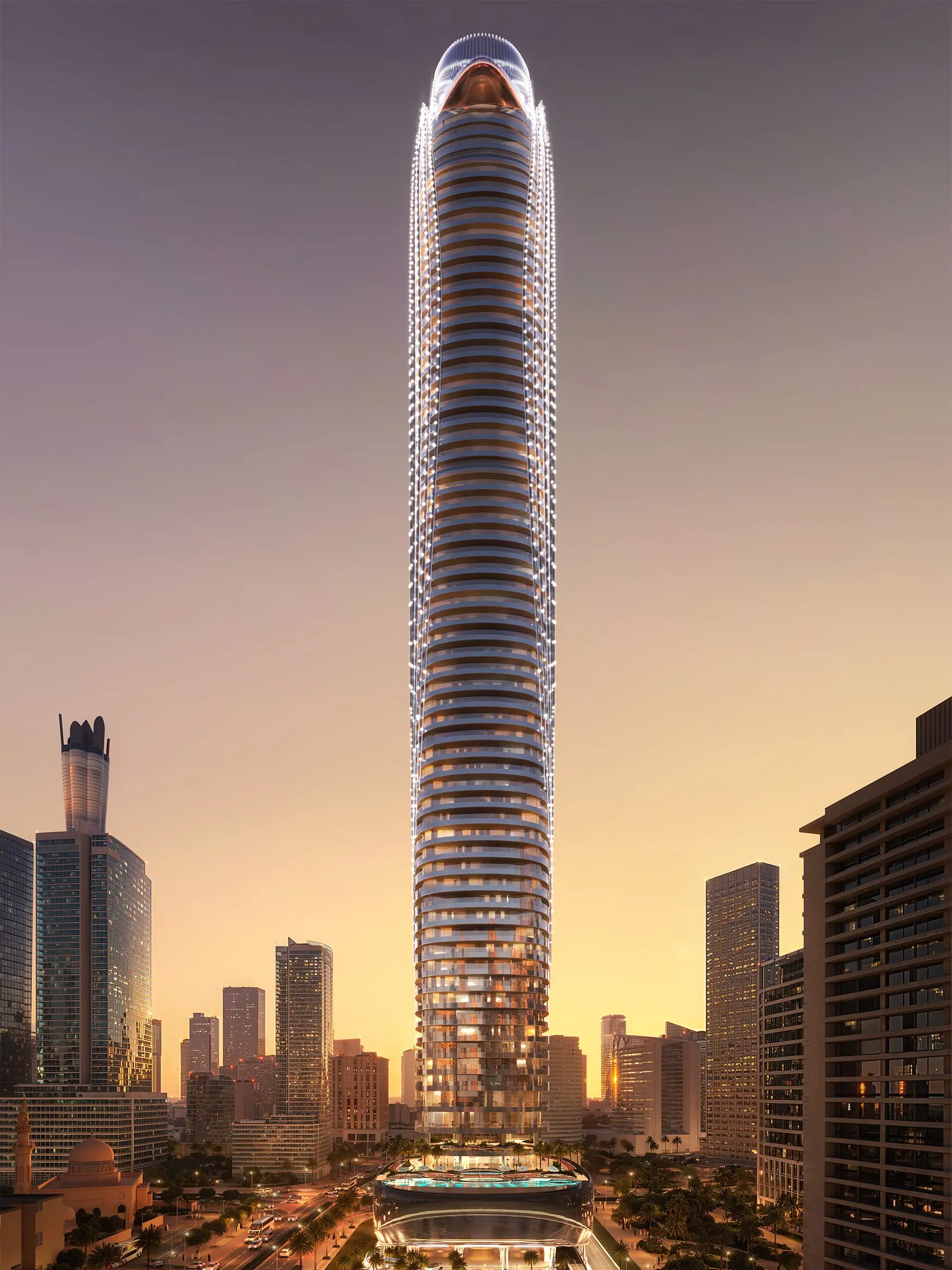 Binghatti Skyblade - Exterior Facade | Binghatti Developers