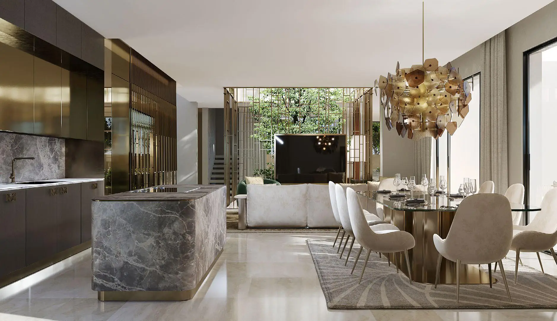 Palm Hills - Kitchen Interior | Emaar Properties