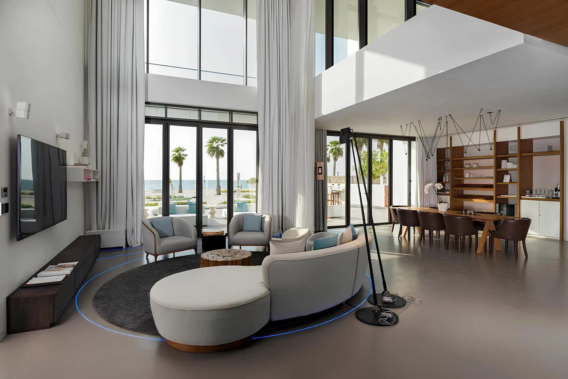 Pearl Jumeirah - Living Room Interior | Meraas Developer