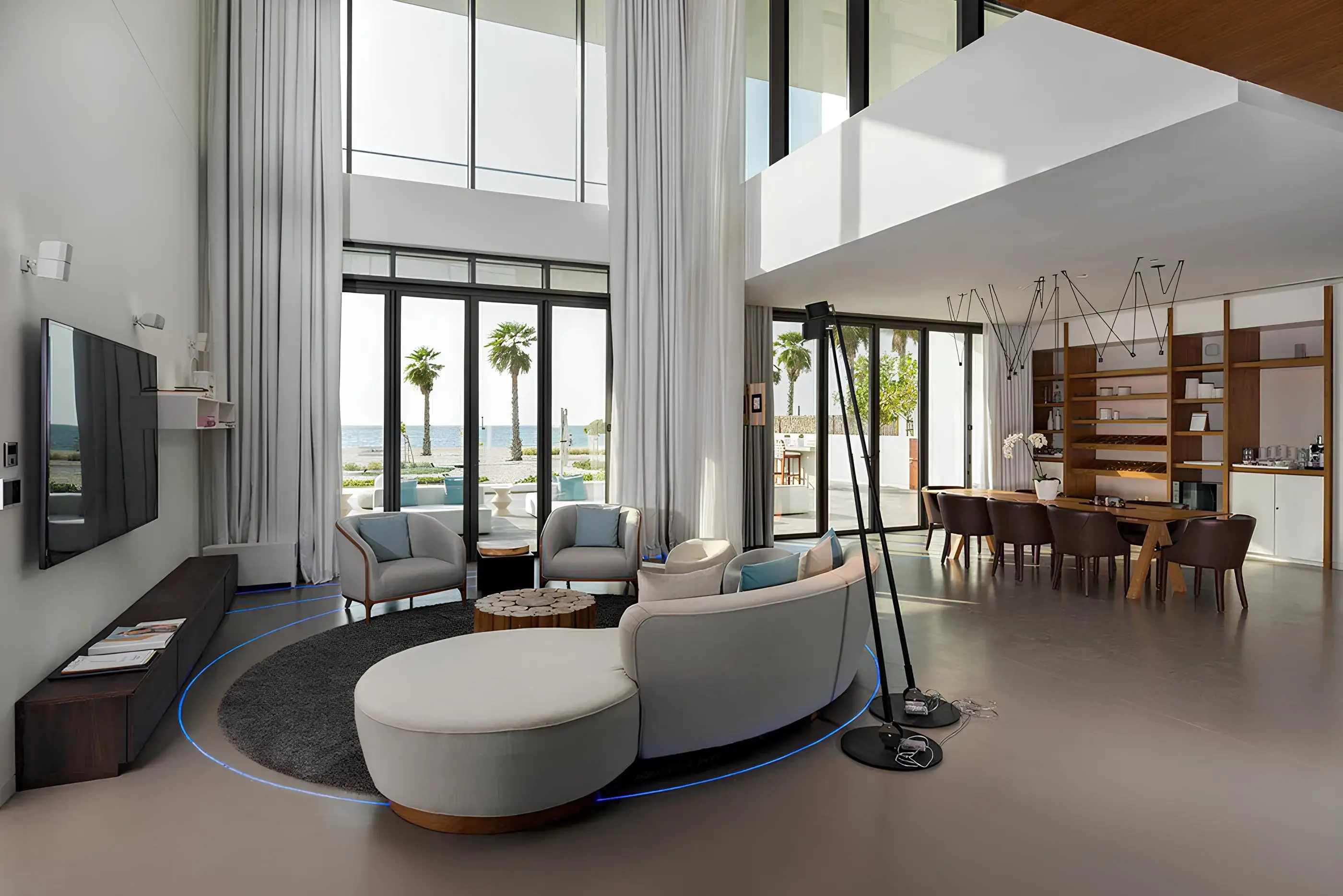 Pearl Jumeirah - Living Room Interior | Meraas Developer