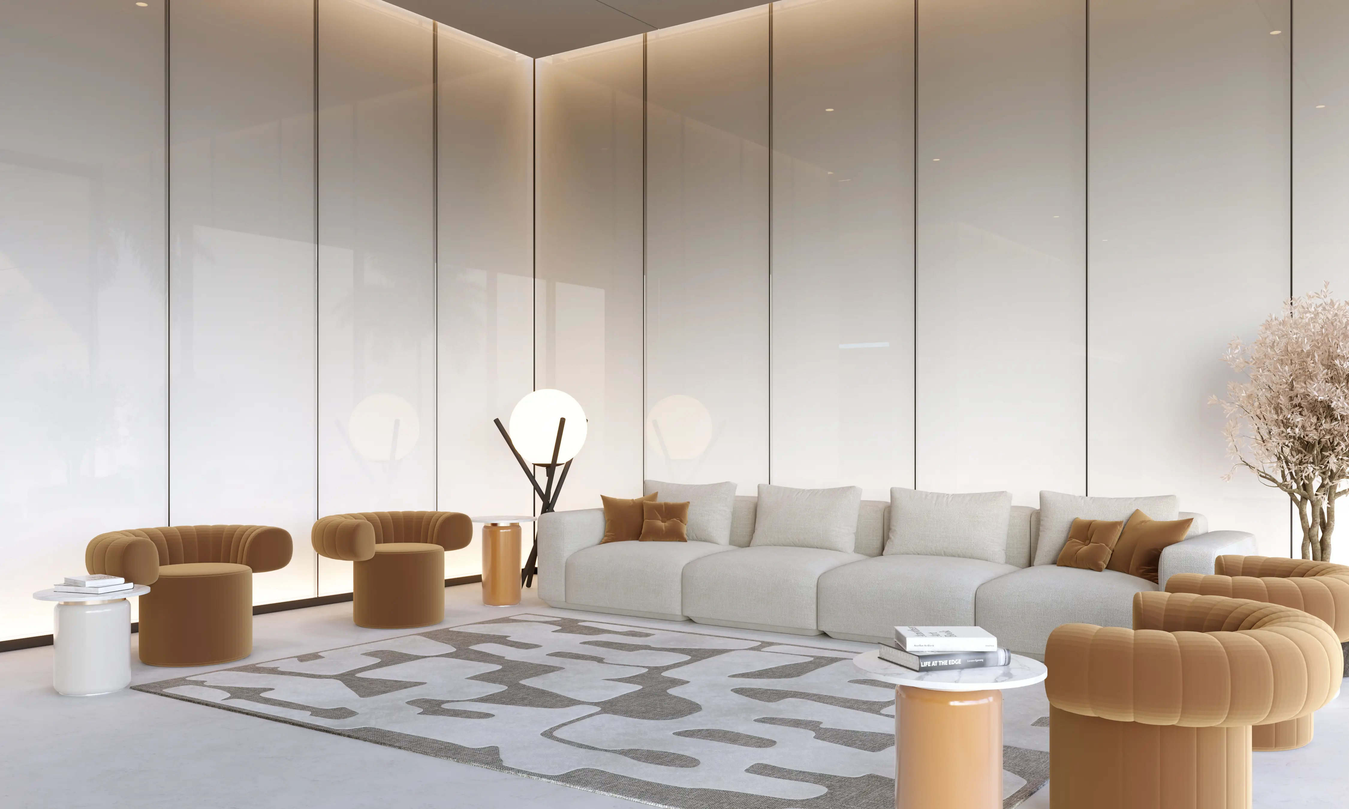 Auresta - Living Room Interior | Tiger Group