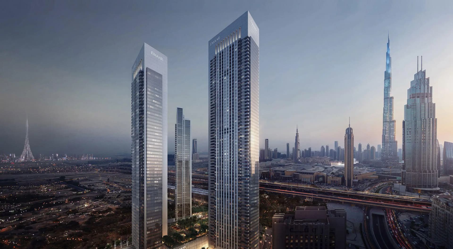 Downtown Views II - Exterior Facade | Emaar Properties