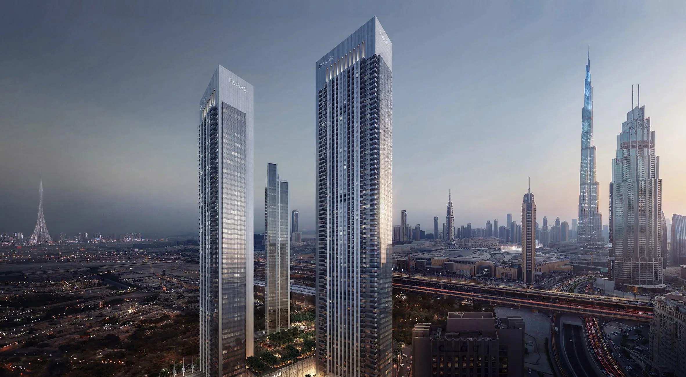 Downtown Views II - Exterior Facade | Emaar Properties