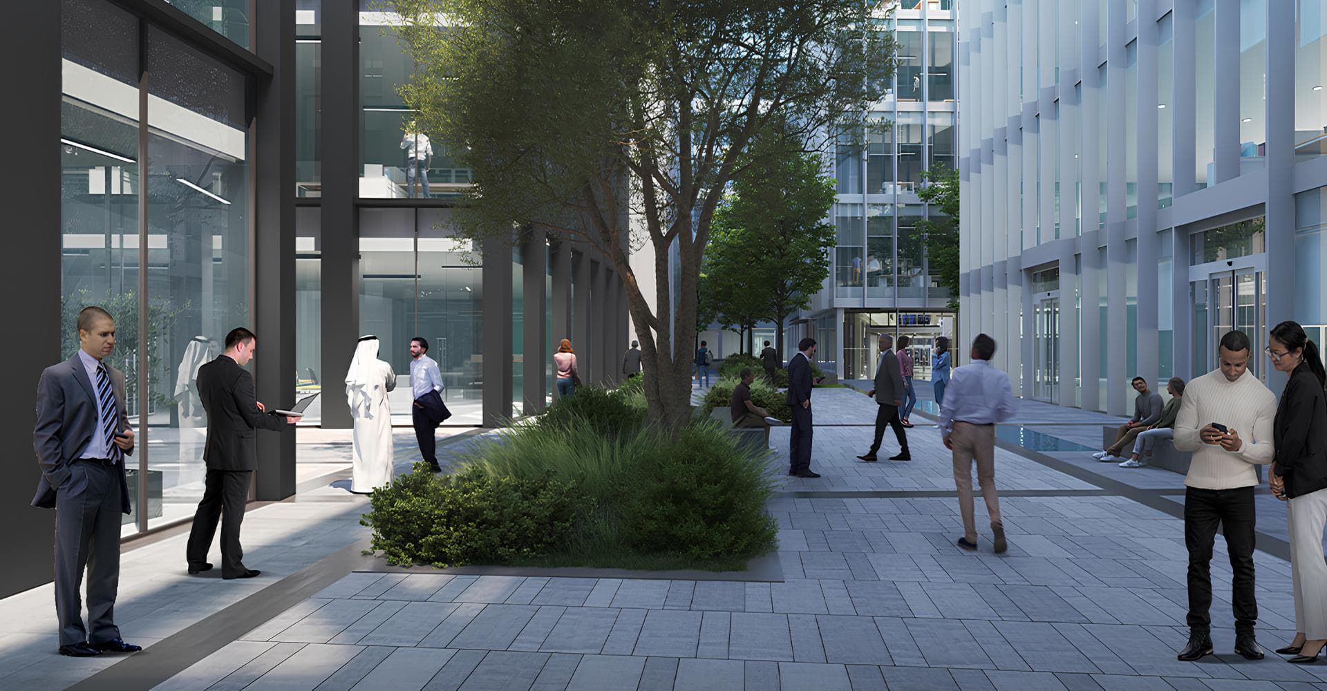 Arada Central Business District. Buildings 3, 7 - Property View | Arada Properties