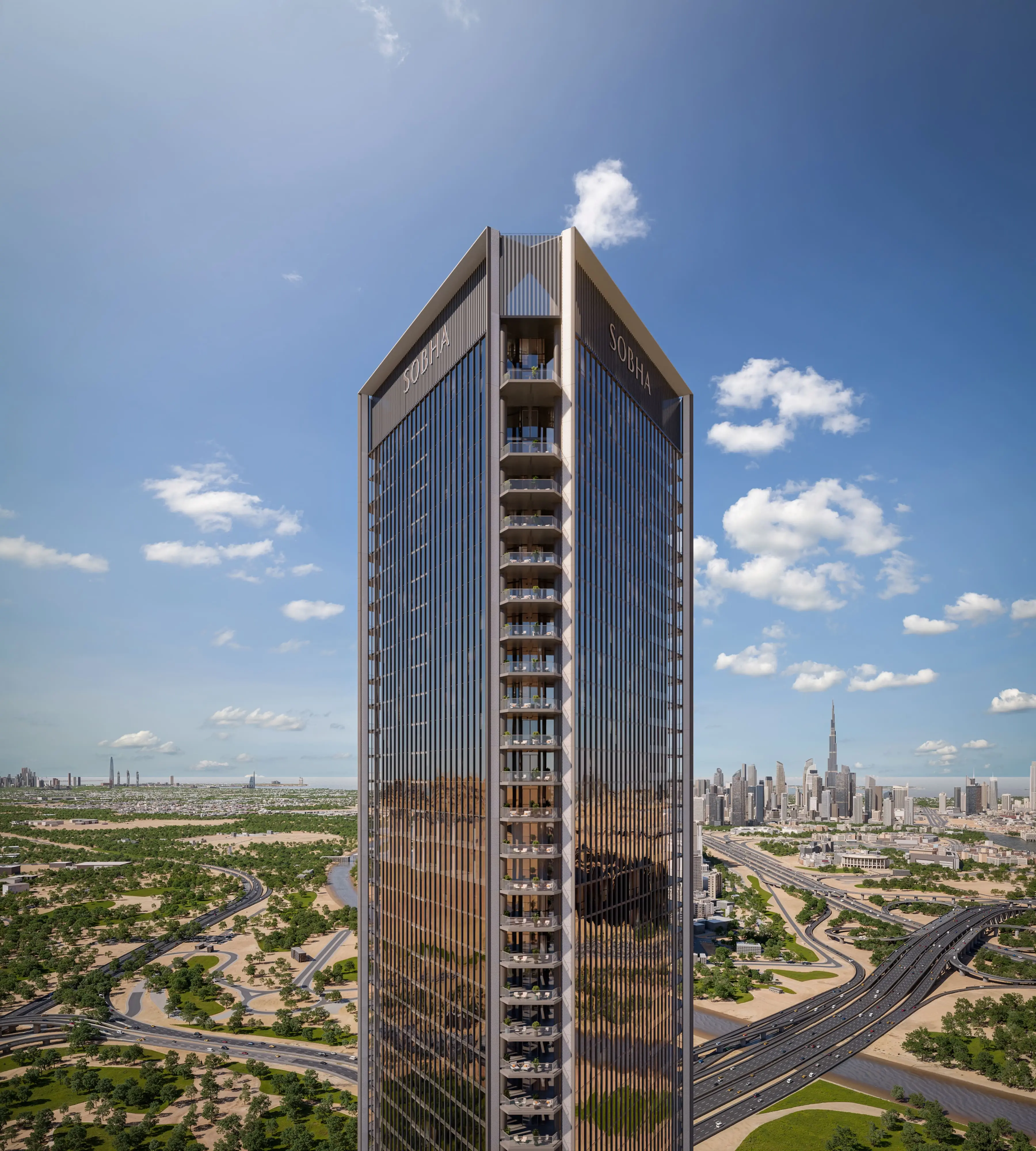 The S Tower - Exterior Facade | Sobha Realty