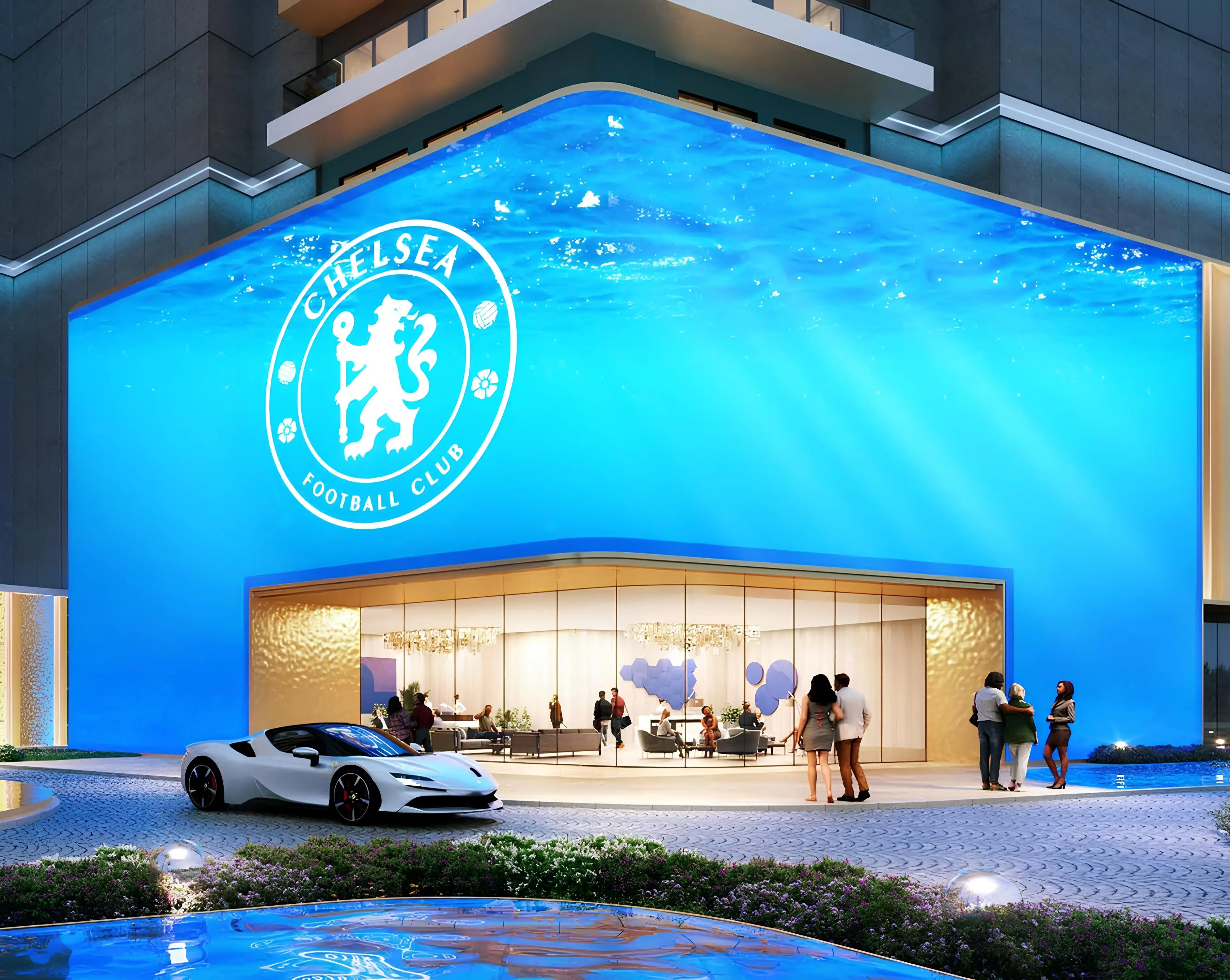 Chelsea Residences 2 - Lobby Interior | DAMAC Properties