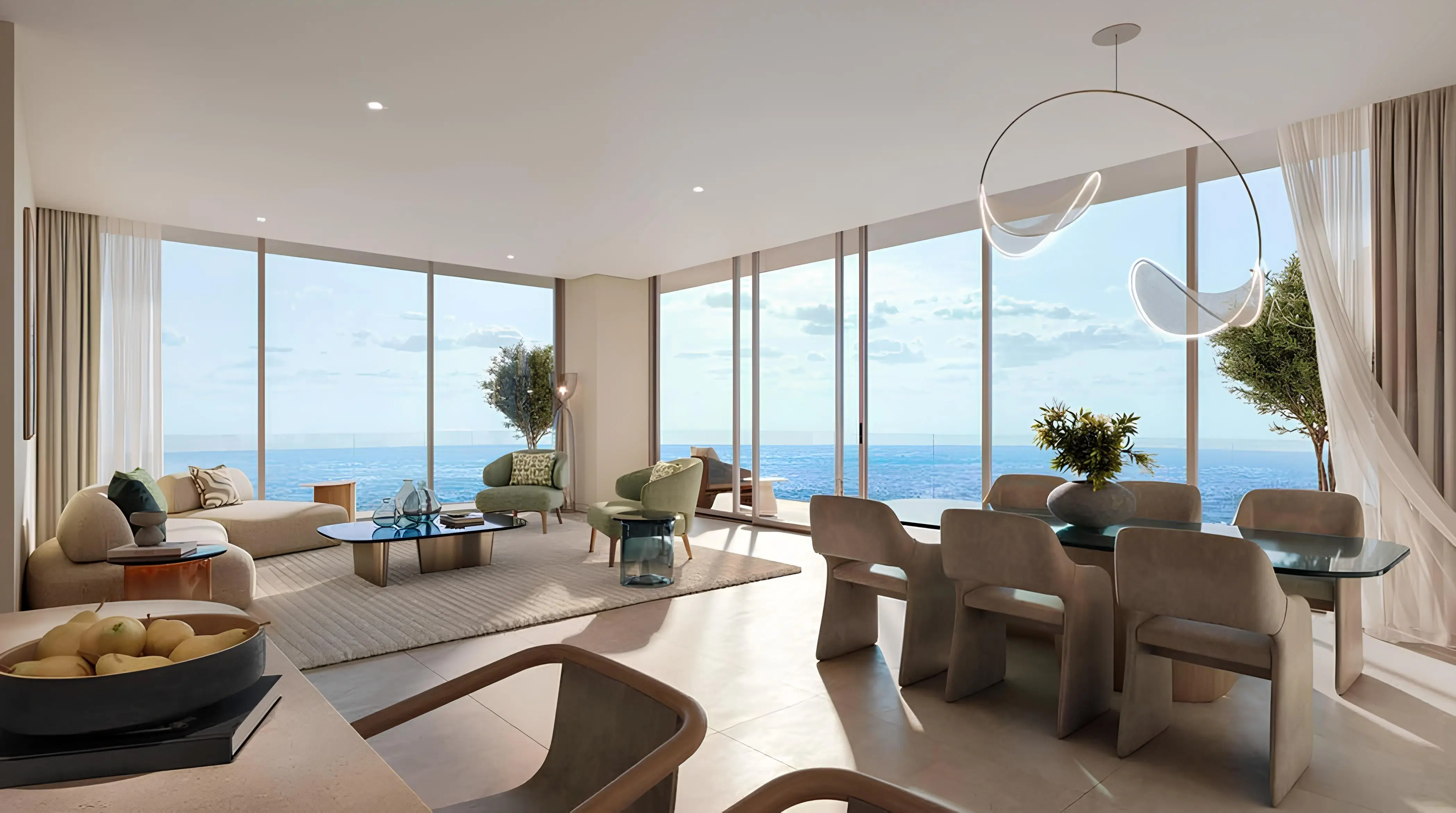 Chelsea Residences 2 - Living Room Interior | DAMAC Properties