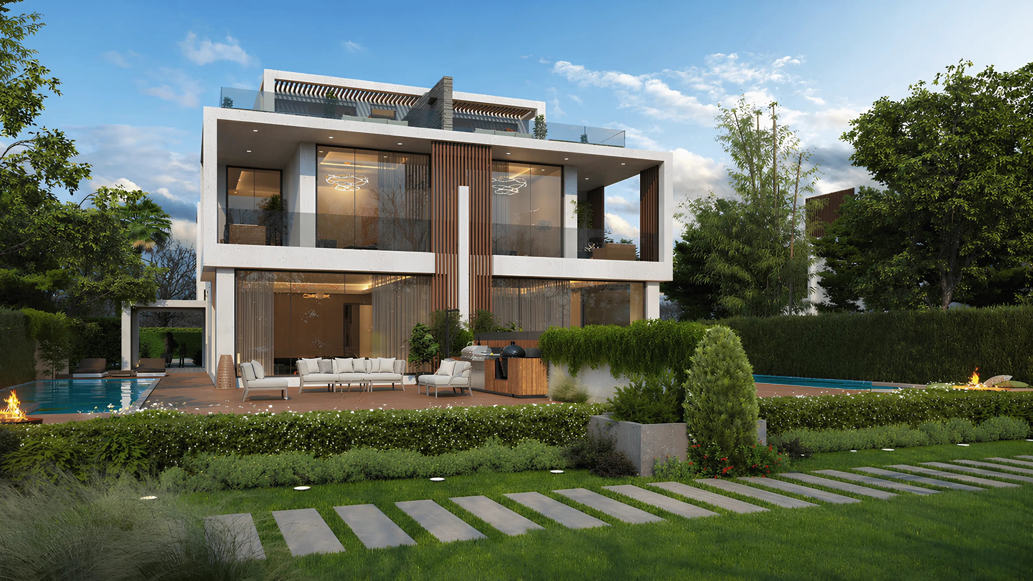 Park Greens - Exterior Facade | DAMAC Properties