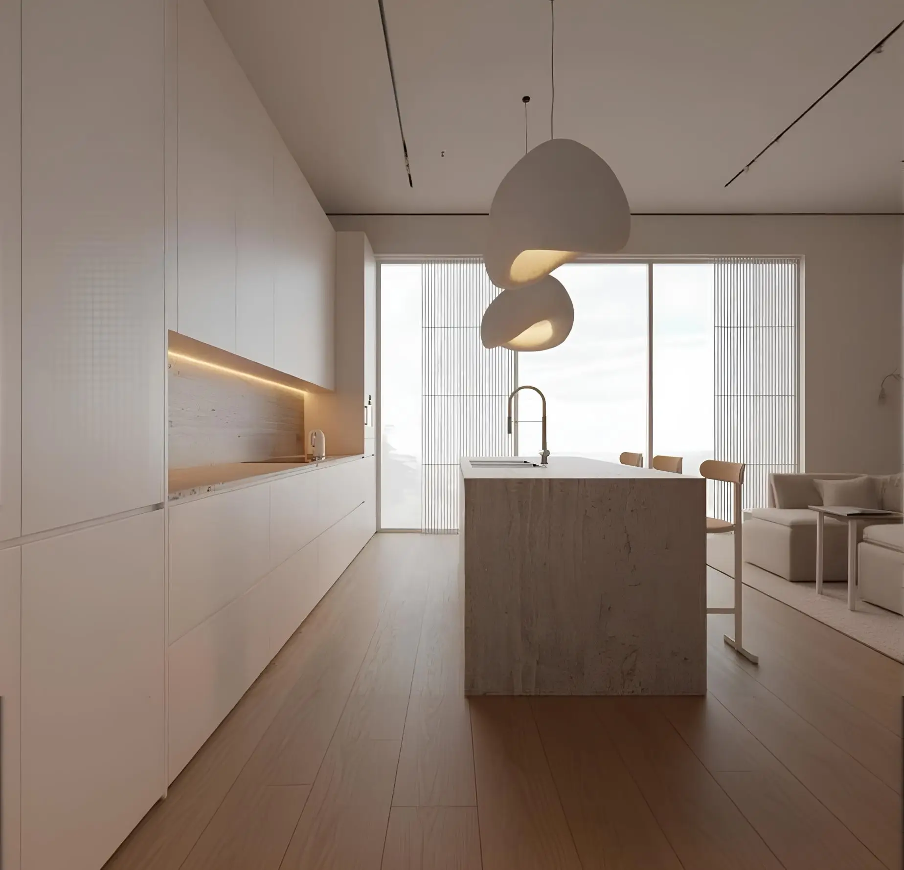 Park Greens - Kitchen Interior | DAMAC Properties