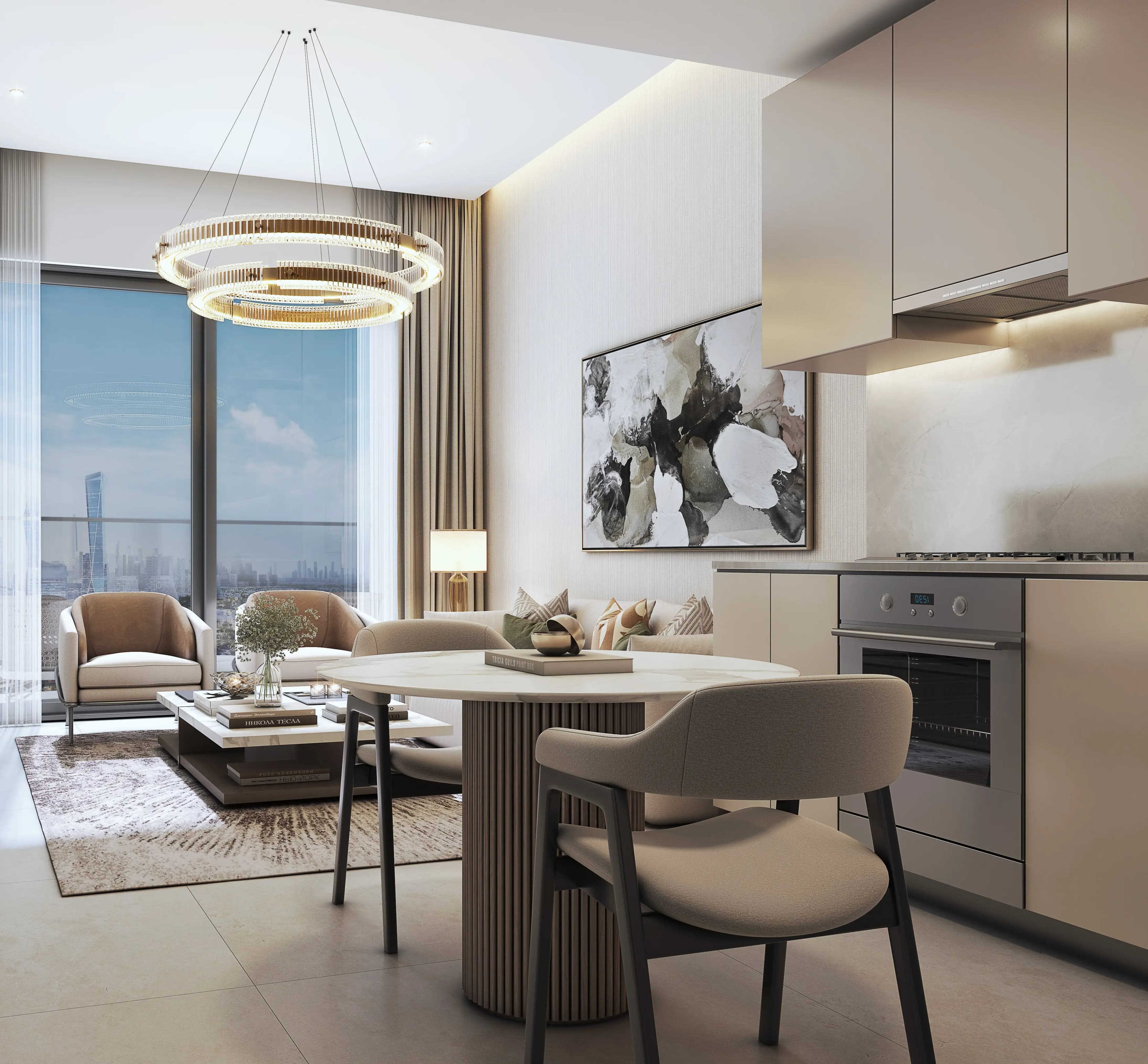 The Eden at Sobha Central - Kitchen Interior | Sobha Realty