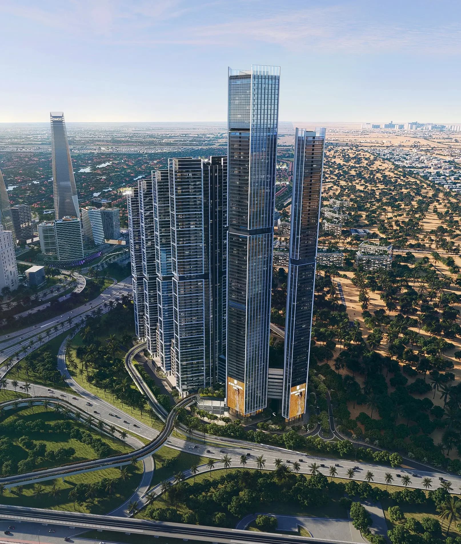 The Eden at Sobha Central - Exterior Facade | Sobha Realty