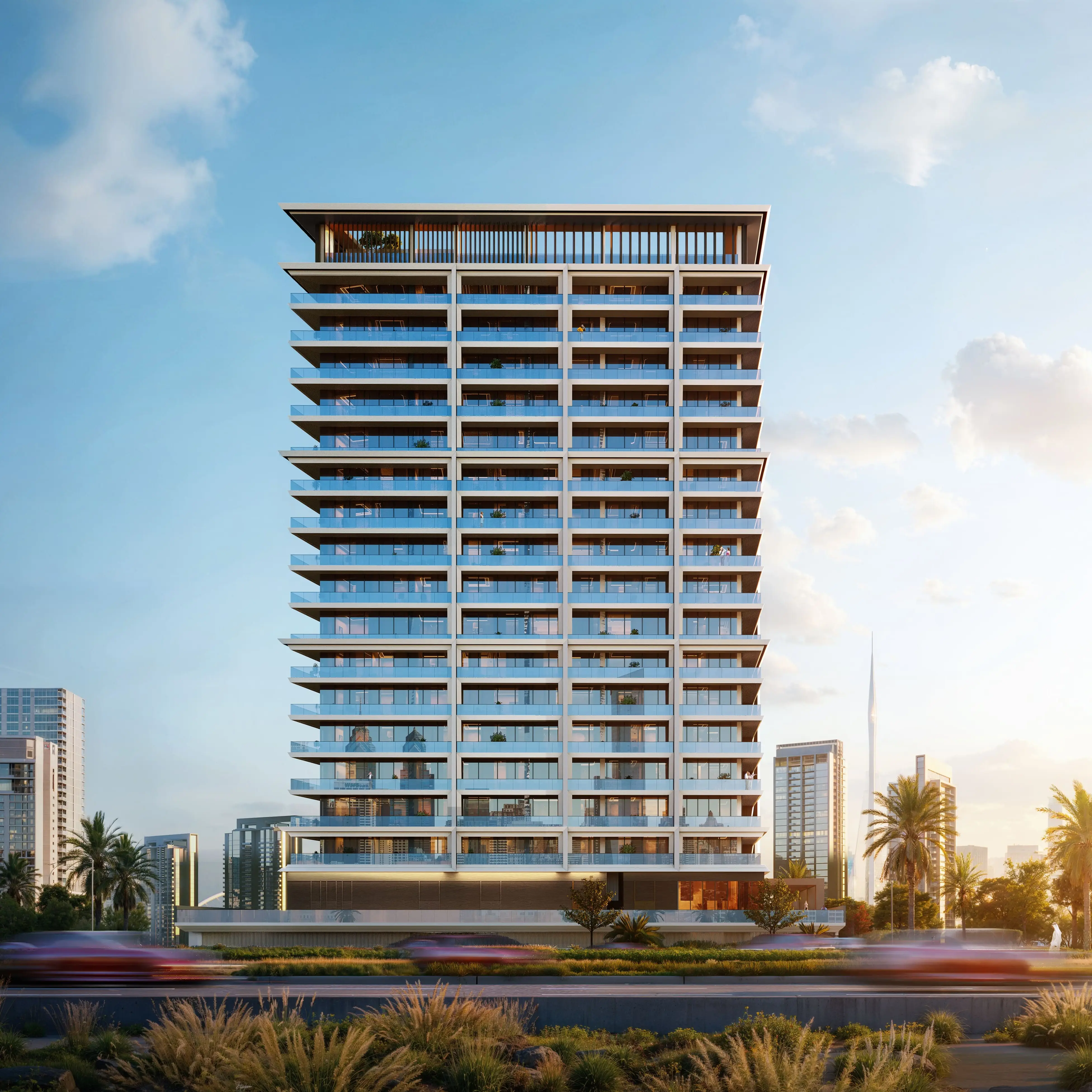 Binghatti Pinnacle - Exterior Facade | Binghatti Developers