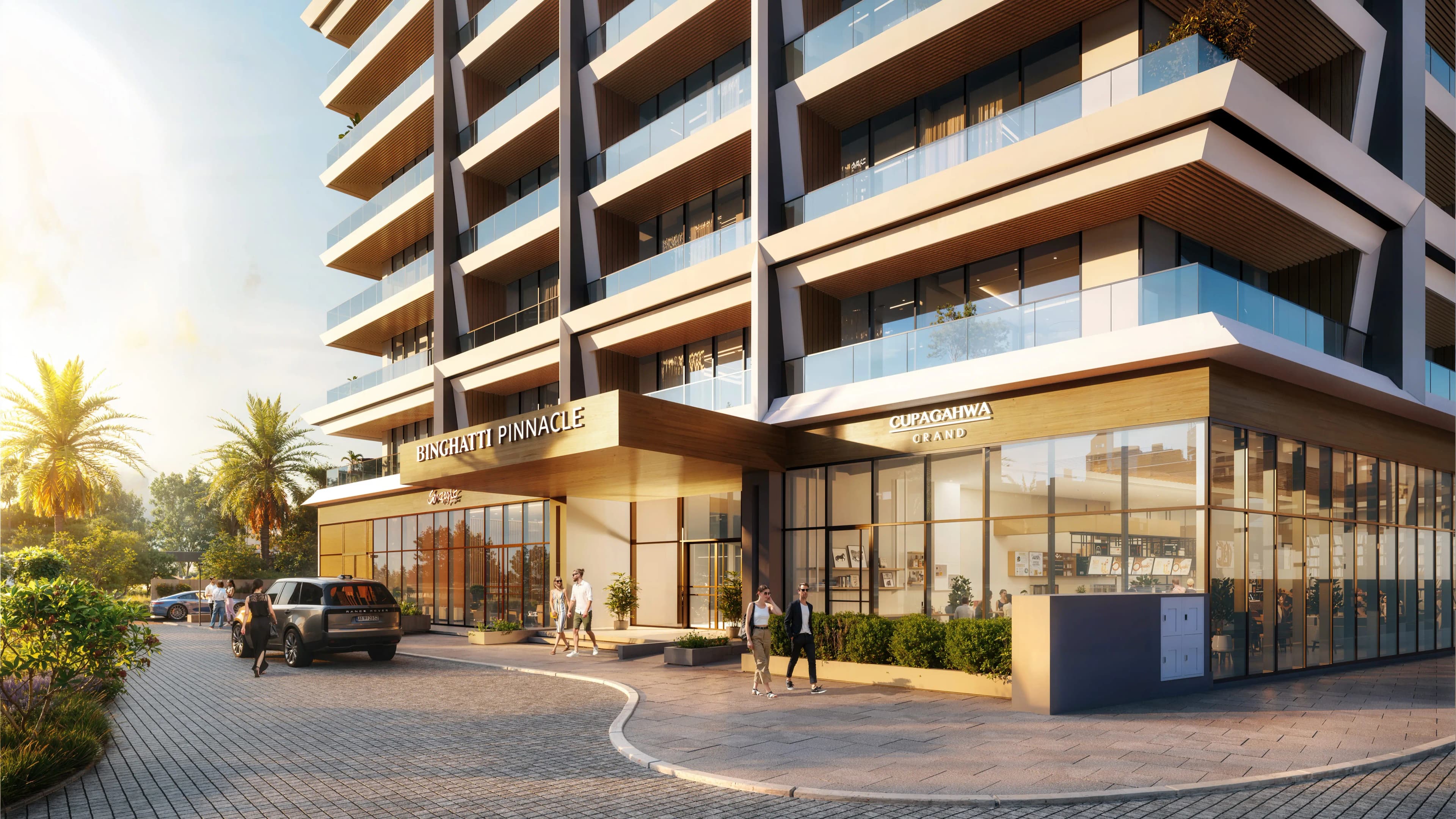 Binghatti Pinnacle - Exterior Facade | Binghatti Developers