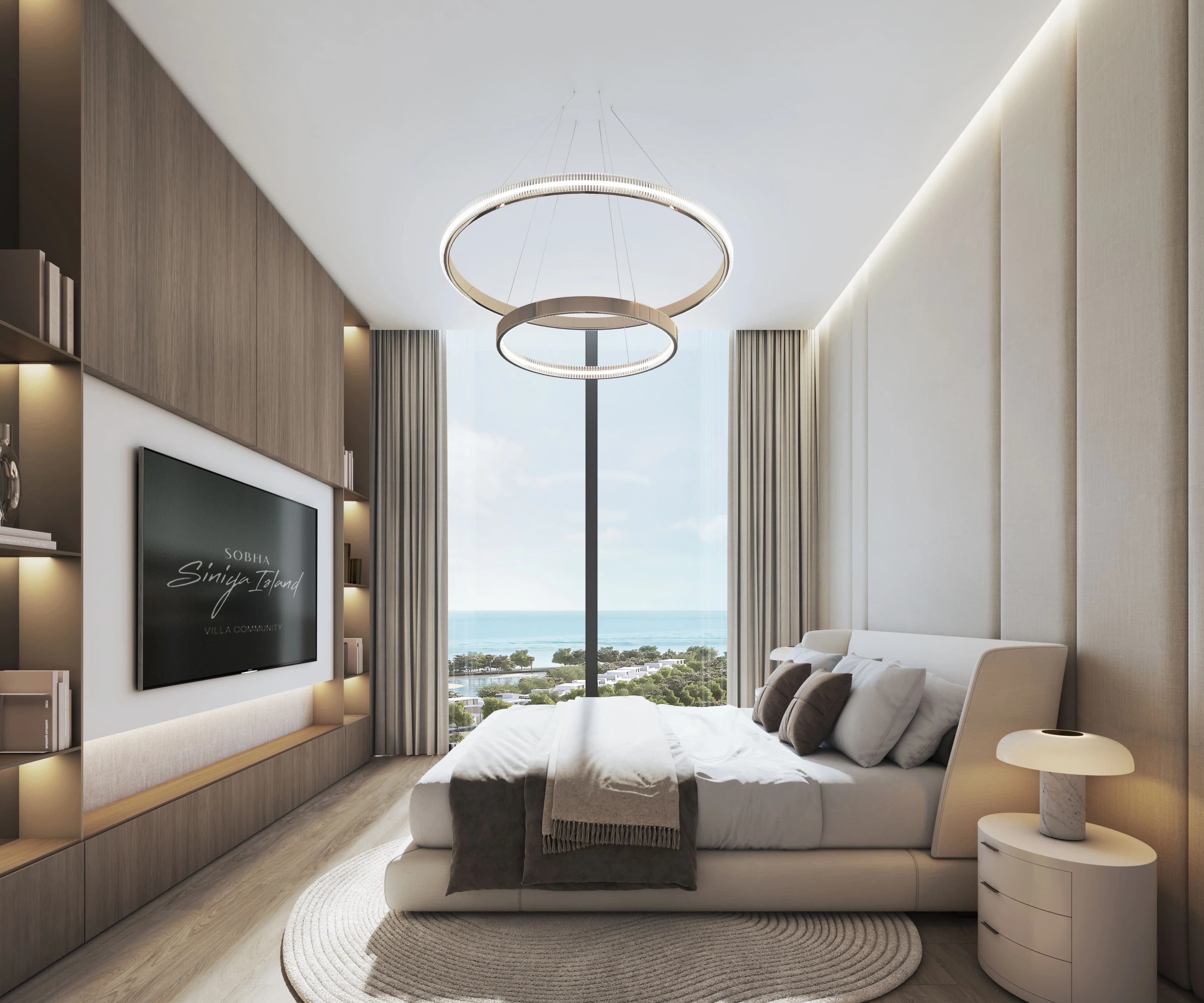 Bayfront Marina Residences - Bedroom Interior | Sobha Realty
