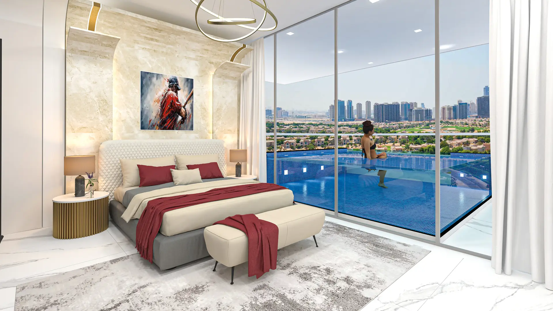 Sportz - Bedroom Interior | Danube Properties