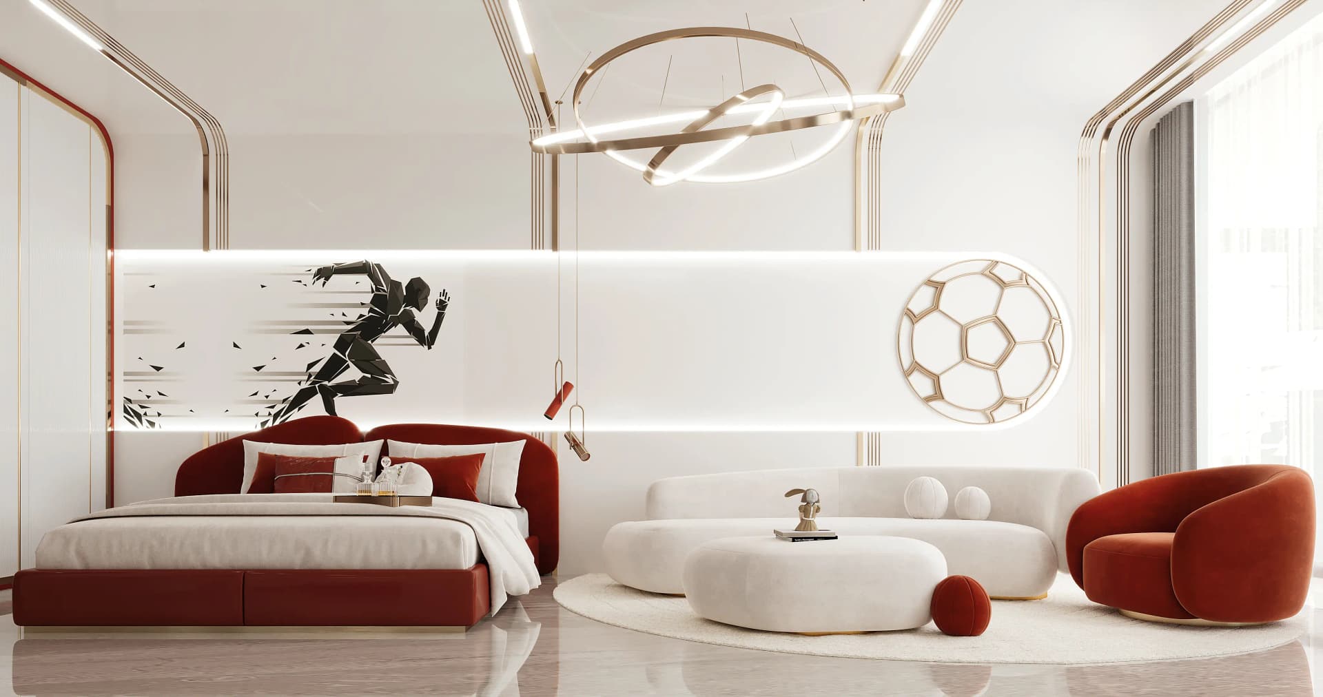Sportz - Bedroom Interior | Danube Properties