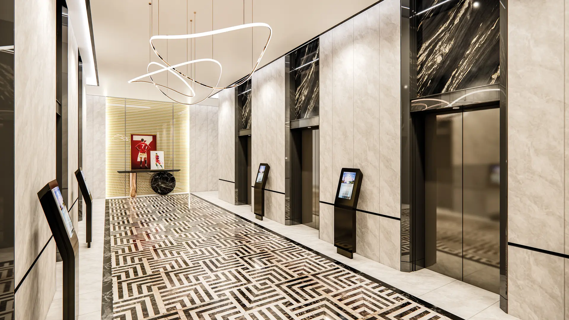 Sportz - Lobby Interior | Danube Properties