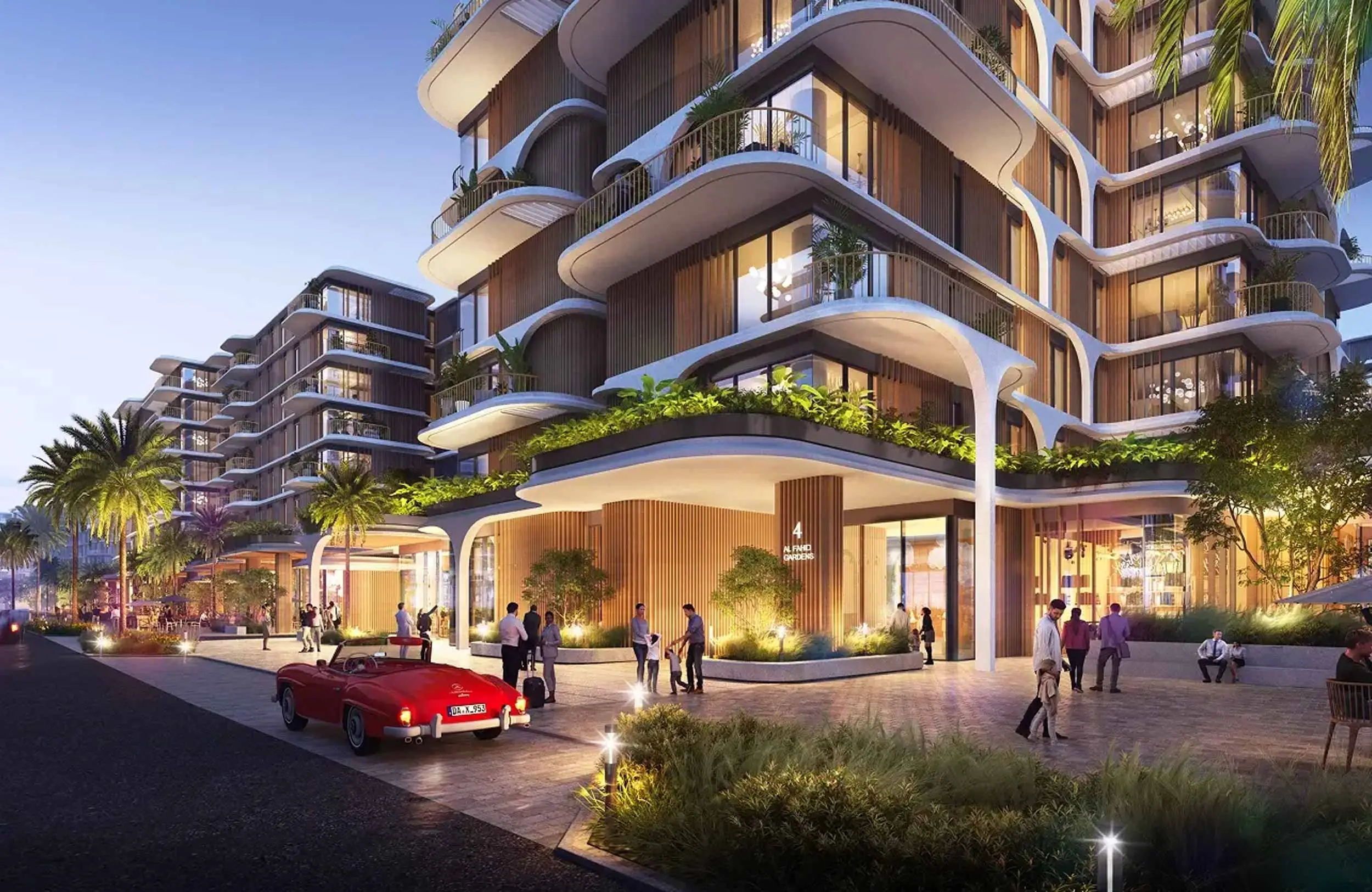 The Beach House Fahid - Exterior Facade | Aldar Properties