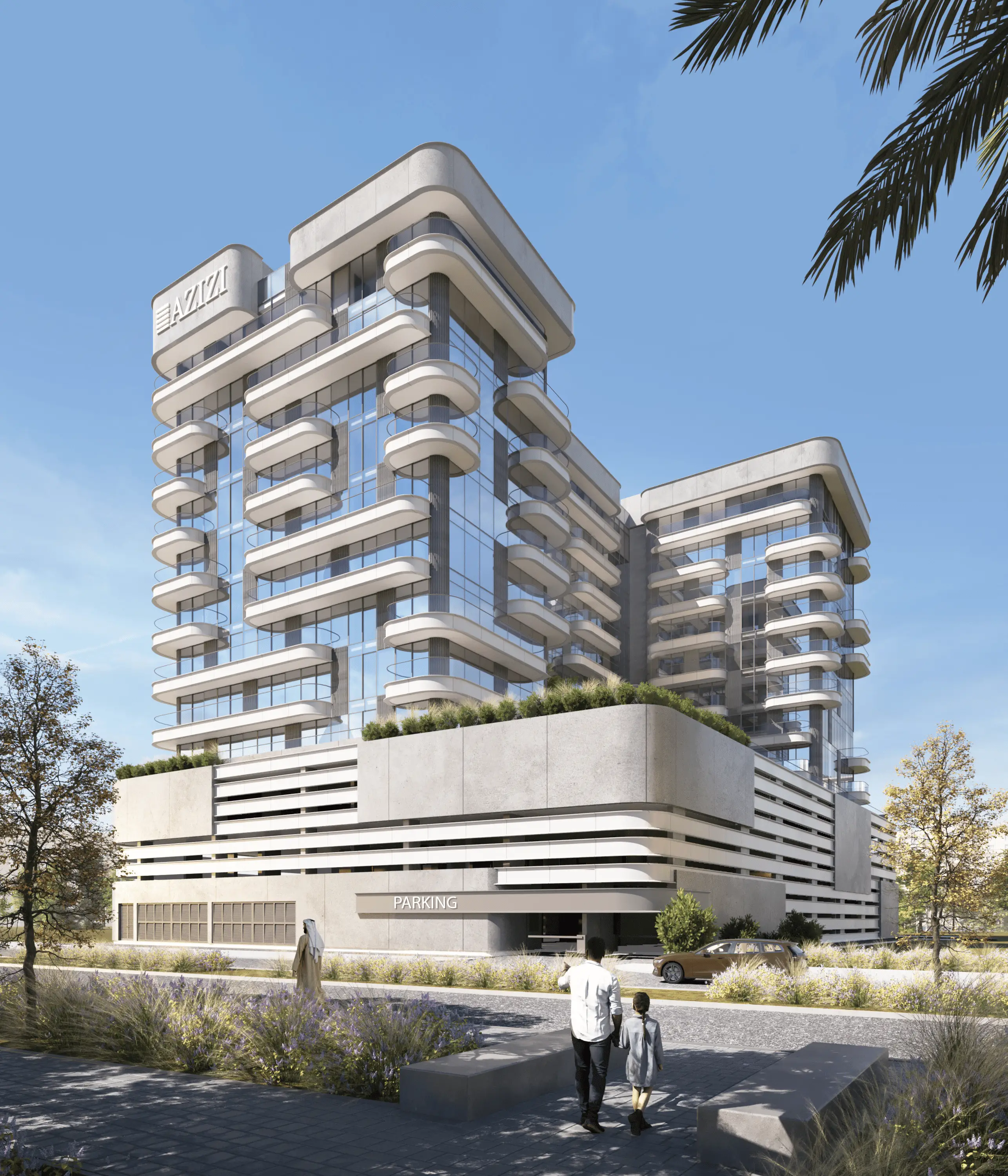 Azizi Amir - Exterior Facade | Azizi Developments