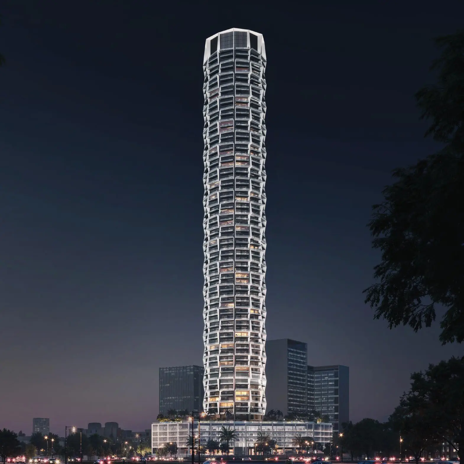 Binghatti Circle - Exterior Facade | Binghatti Developers