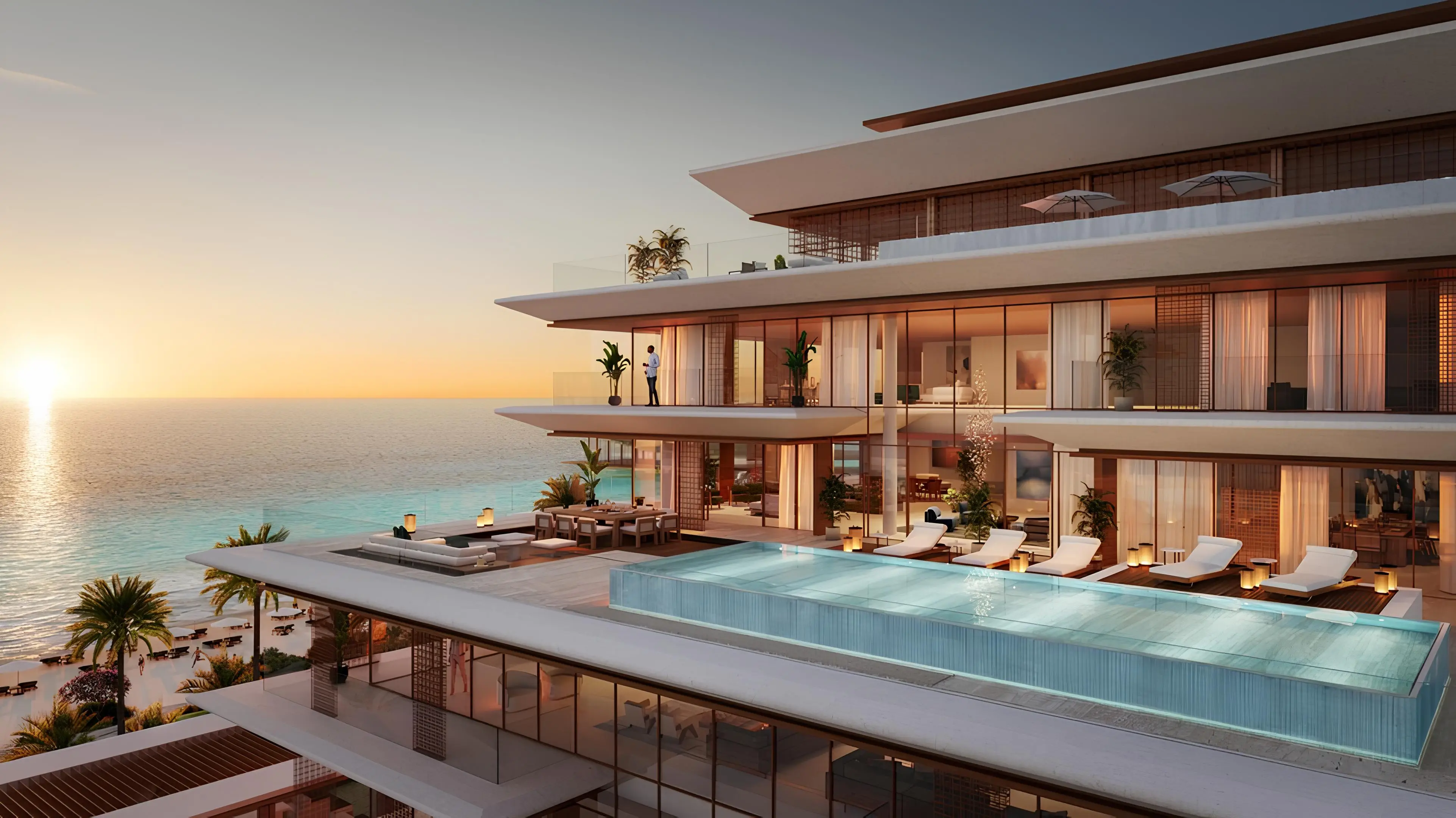 Nobu Residences - Balcony View | Aldar Properties