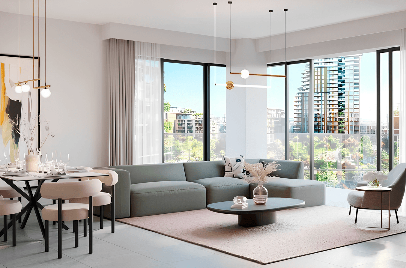 City Walk Myrtle - Living Room Interior | Meraas Developer