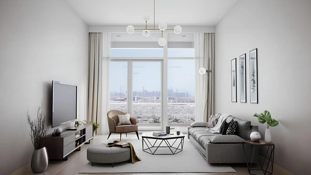 Azizi Sakandar - Living Room Interior | Azizi Developments