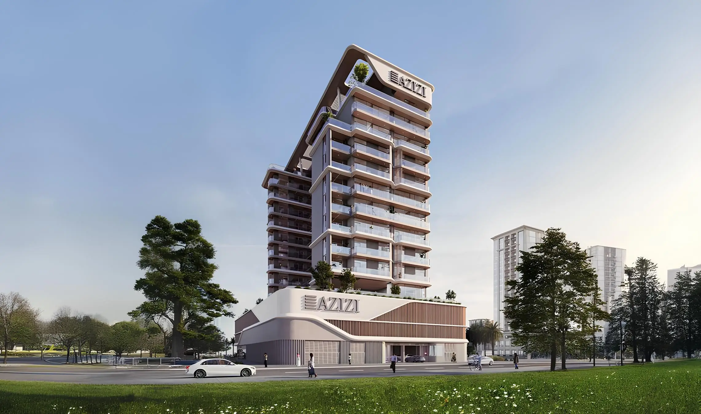 Azizi Sakandar - Exterior Facade | Azizi Developments