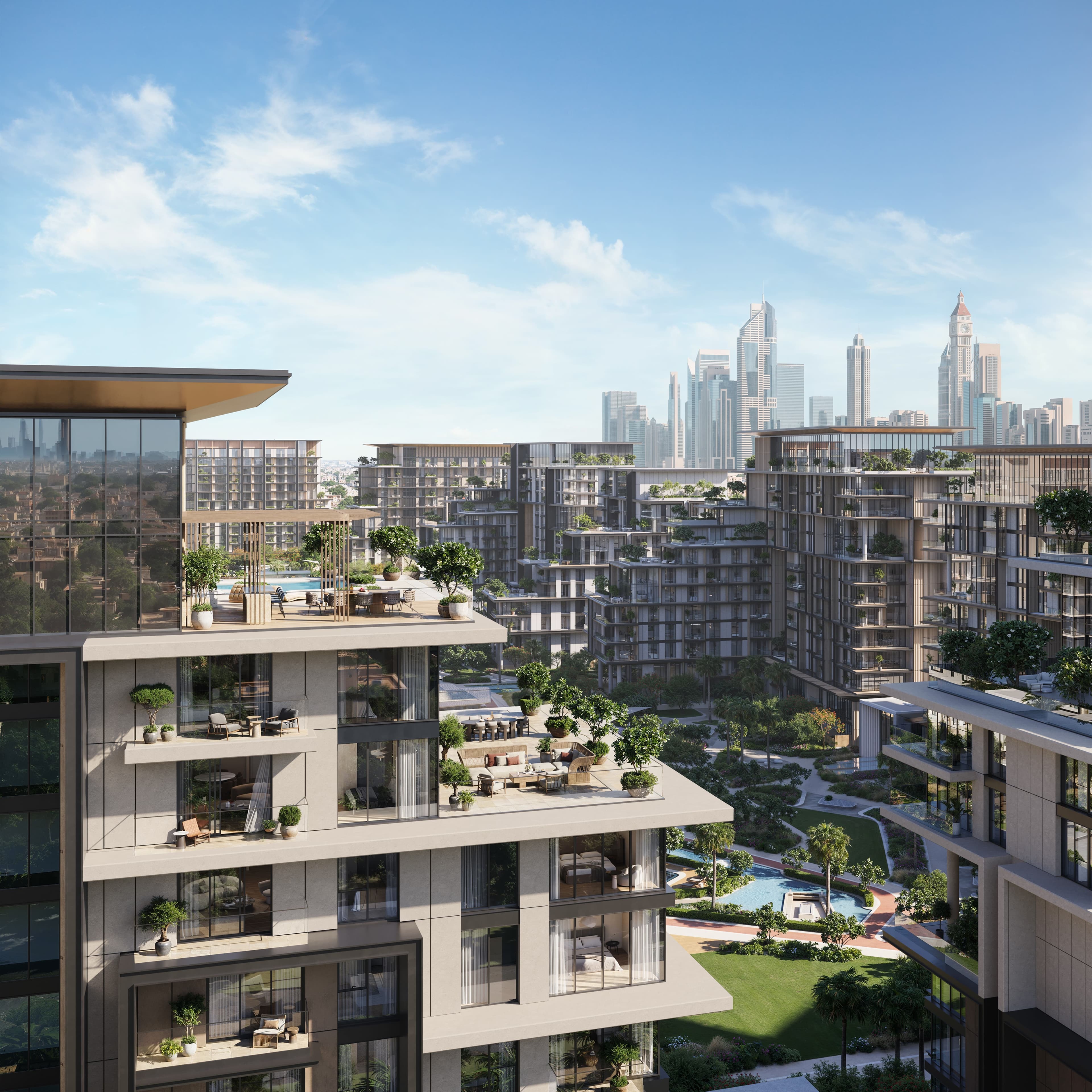 City Walk Crestlane 1 - Exterior Facade | Meraas Developer