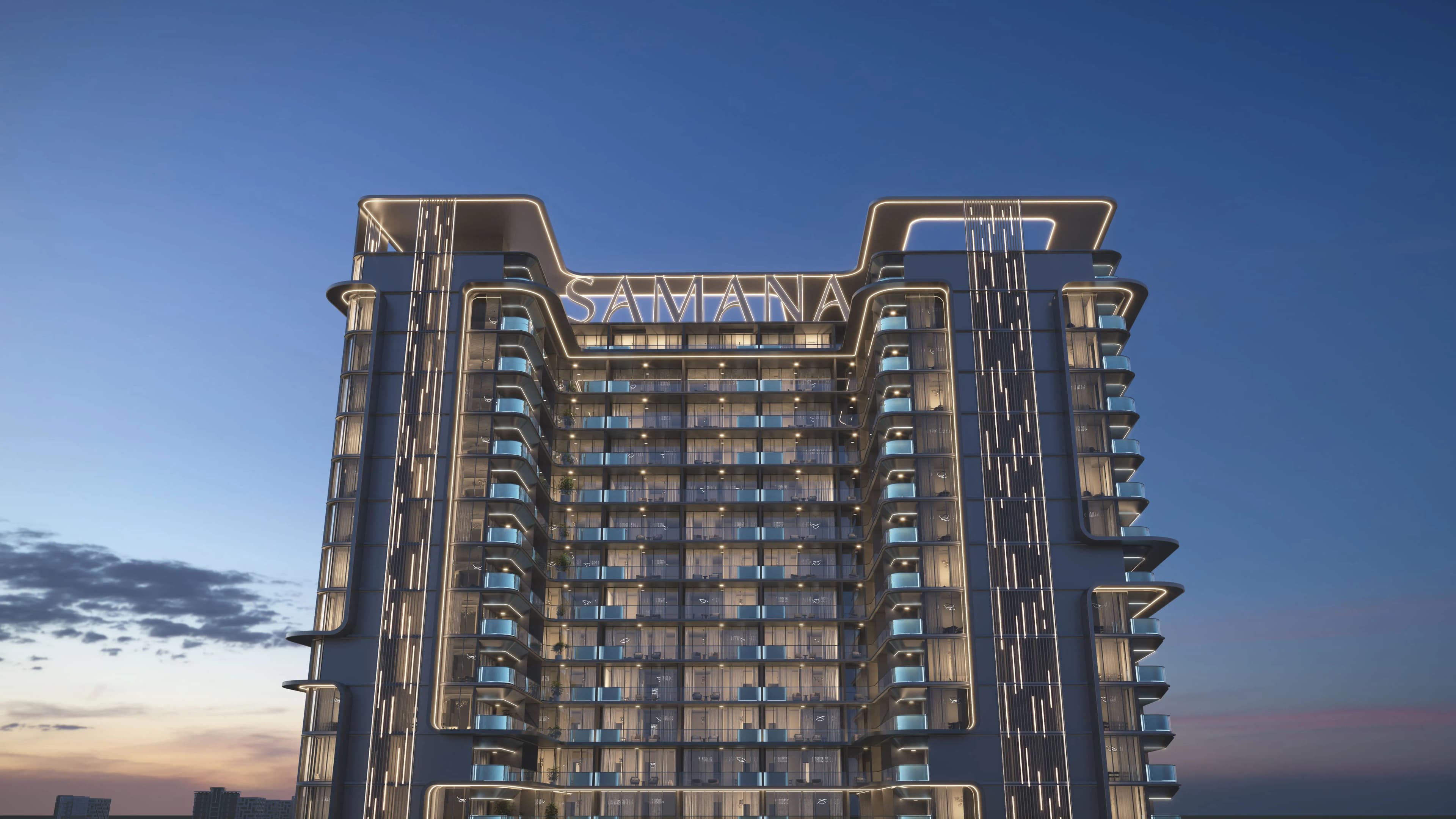 Samana Sky Views - Exterior Facade | Samana Developers